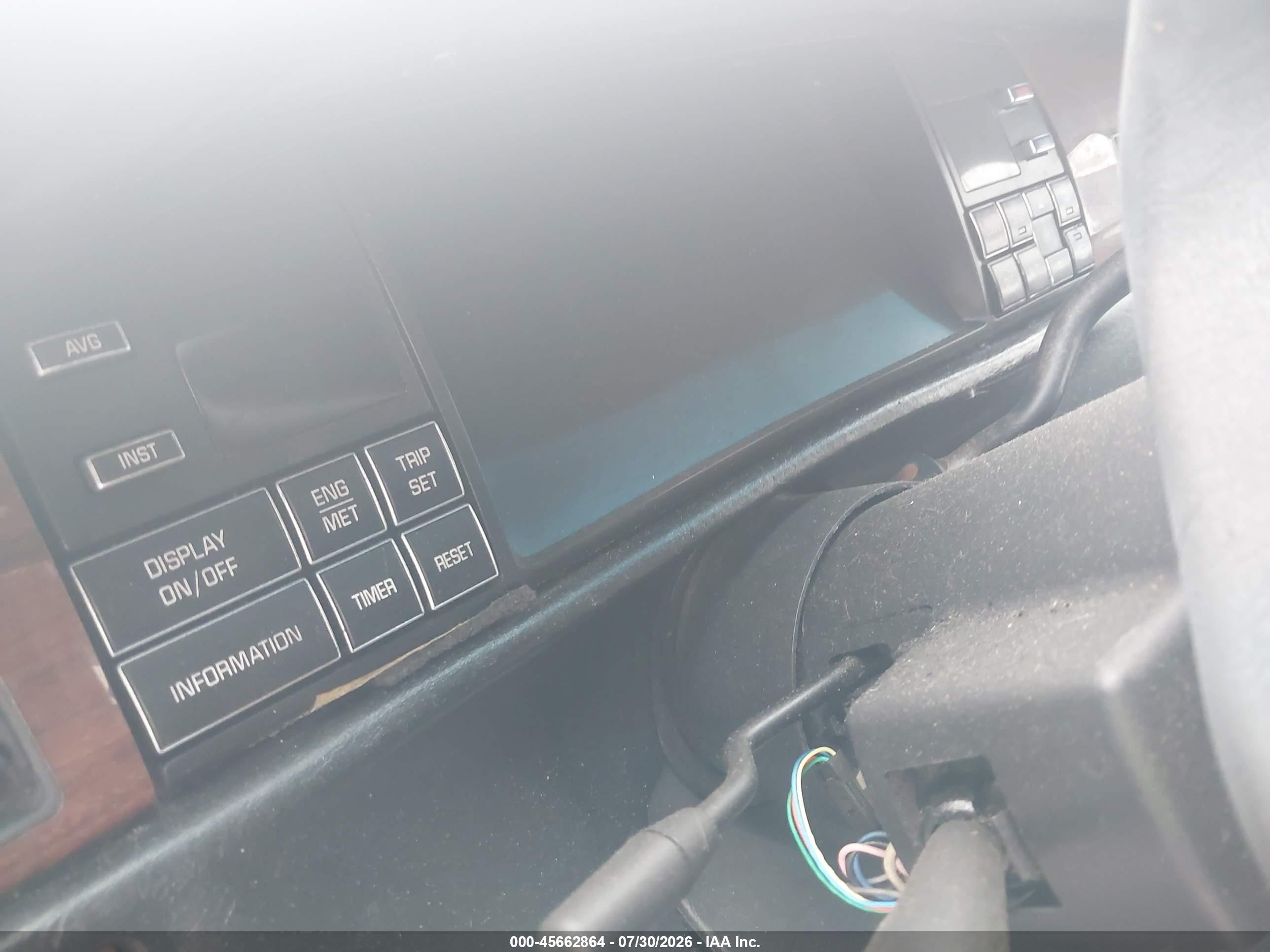 1995 Cadillac Deville Concours Black vin: 1G6KF52Y9SU246549