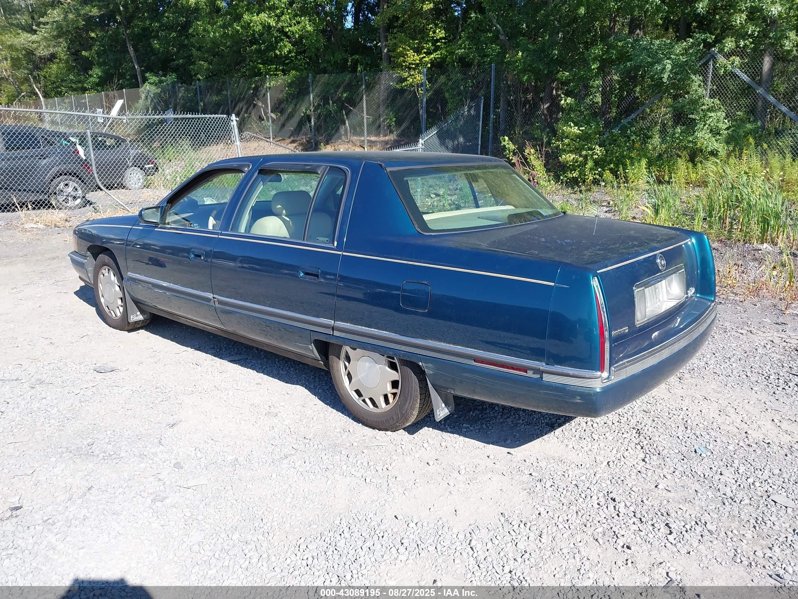 1995 Cadillac Deville Concours Green vin: 1G6KF52YXSU265904