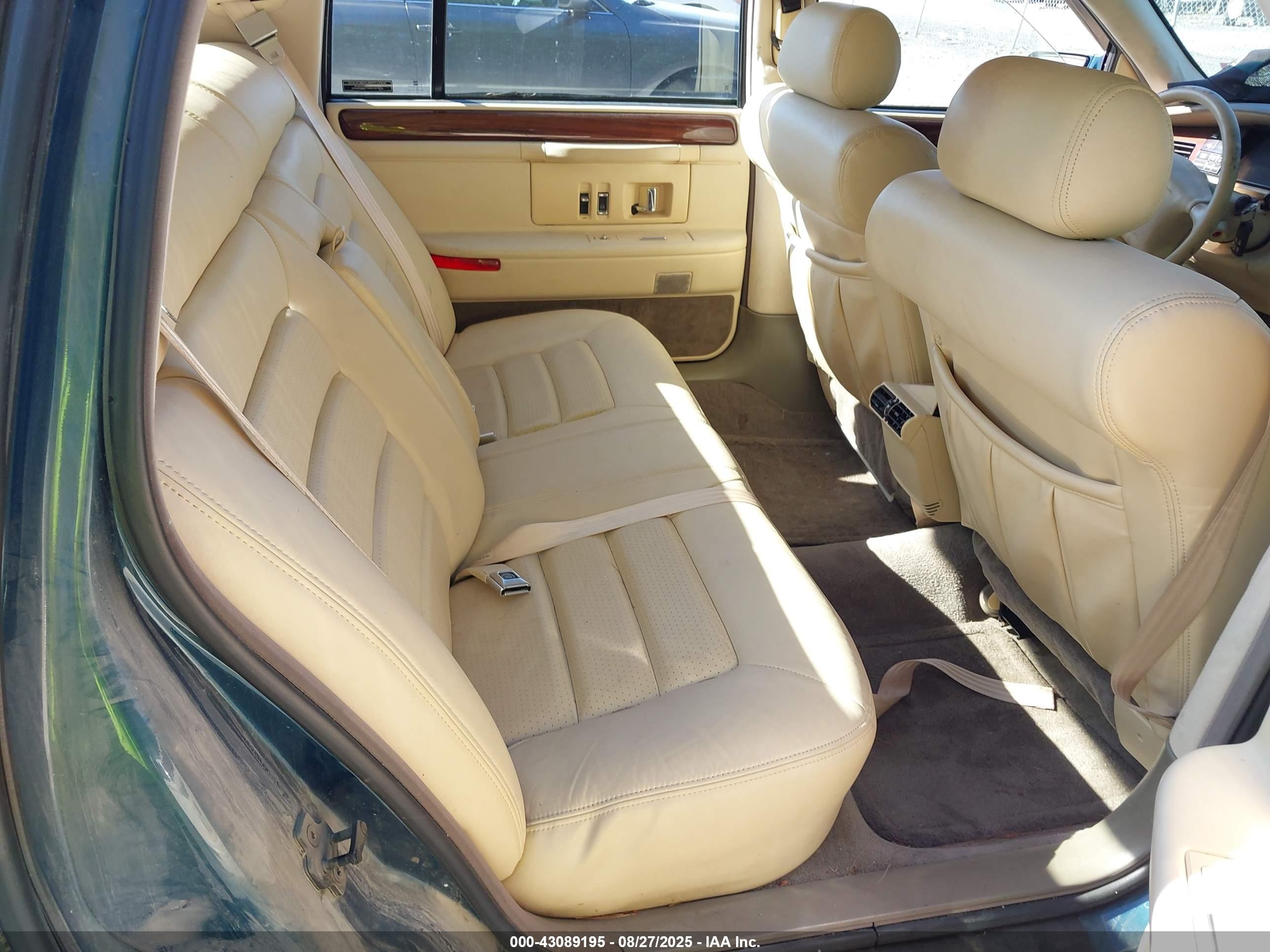 1995 Cadillac Deville Concours Green vin: 1G6KF52YXSU265904