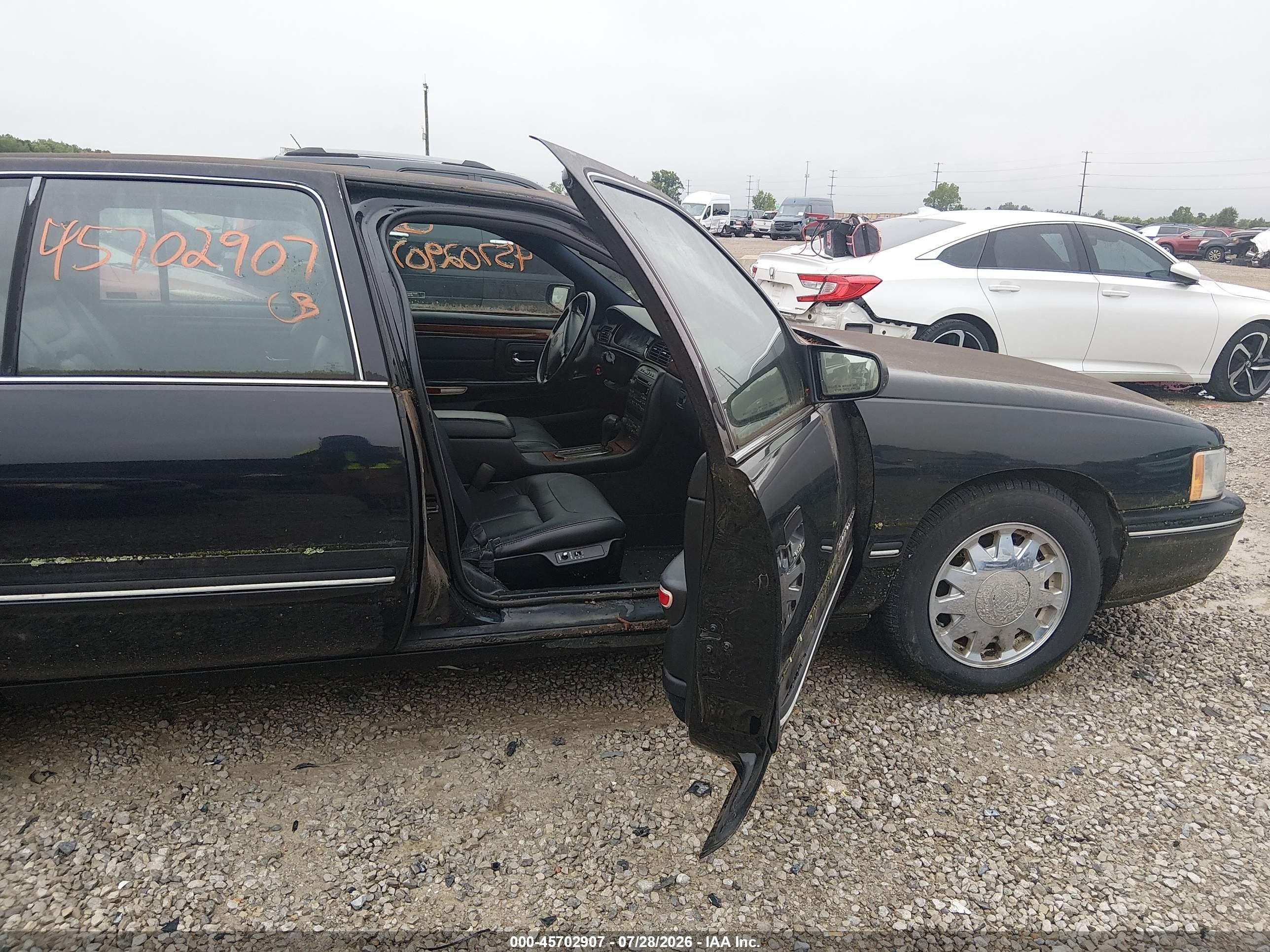 1998 Cadillac Concours Черный vin: 1G6KF5495WU764511