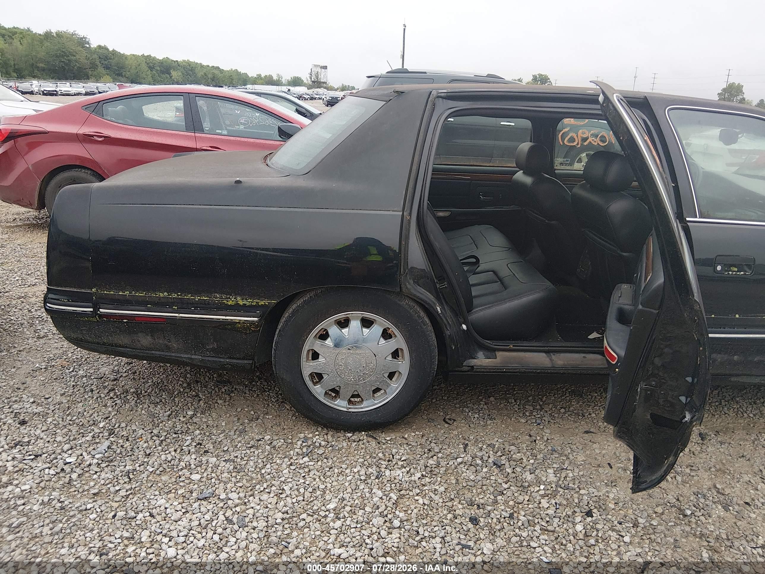 1998 Cadillac Concours Черный vin: 1G6KF5495WU764511