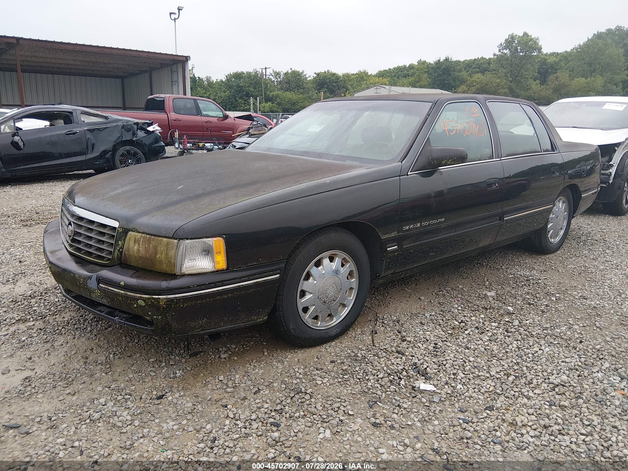 1998 Cadillac Concours Черный vin: 1G6KF5495WU764511