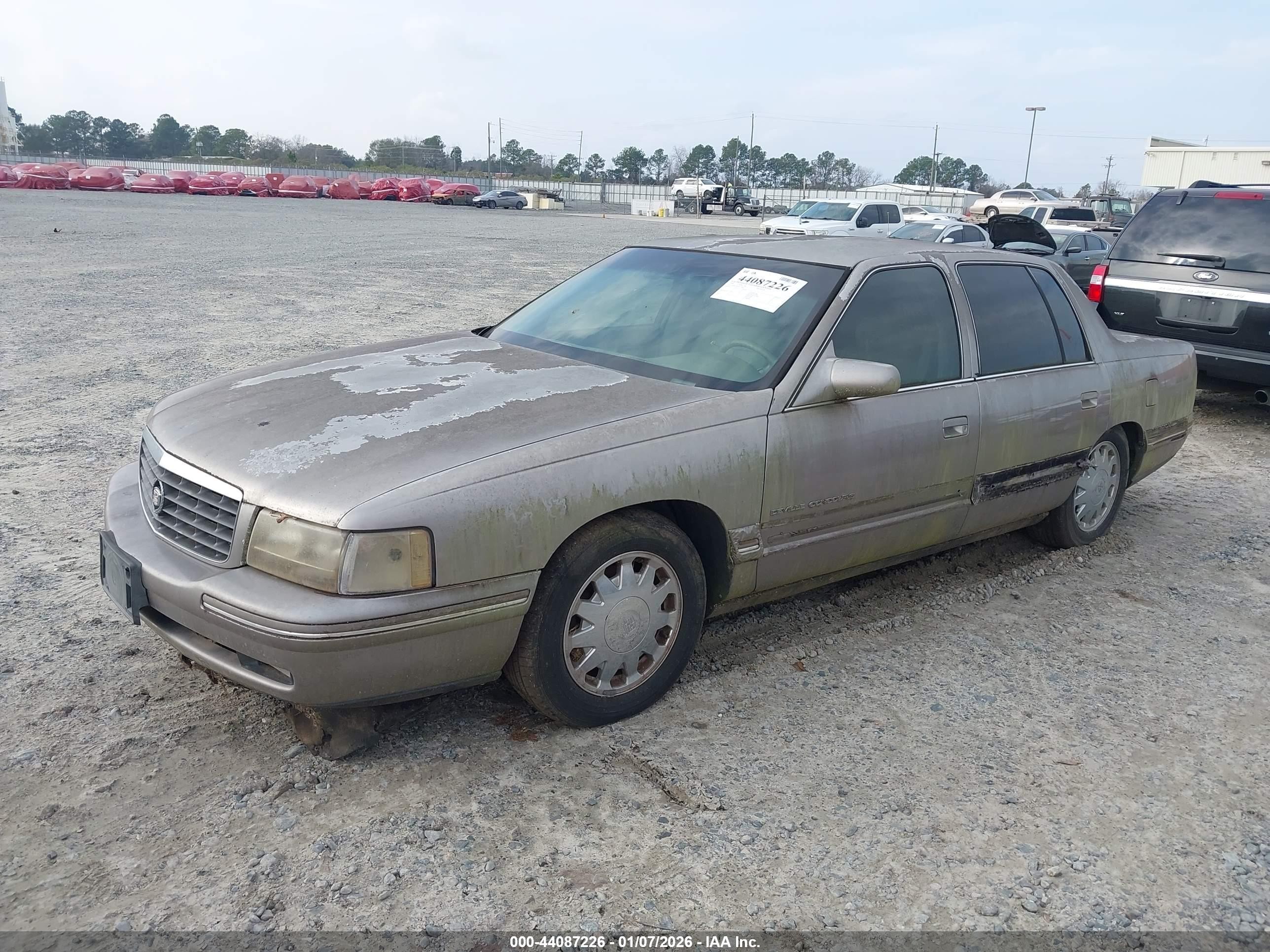 1999 Cadillac Deville Concours Tan vin: 1G6KF5497XU719622