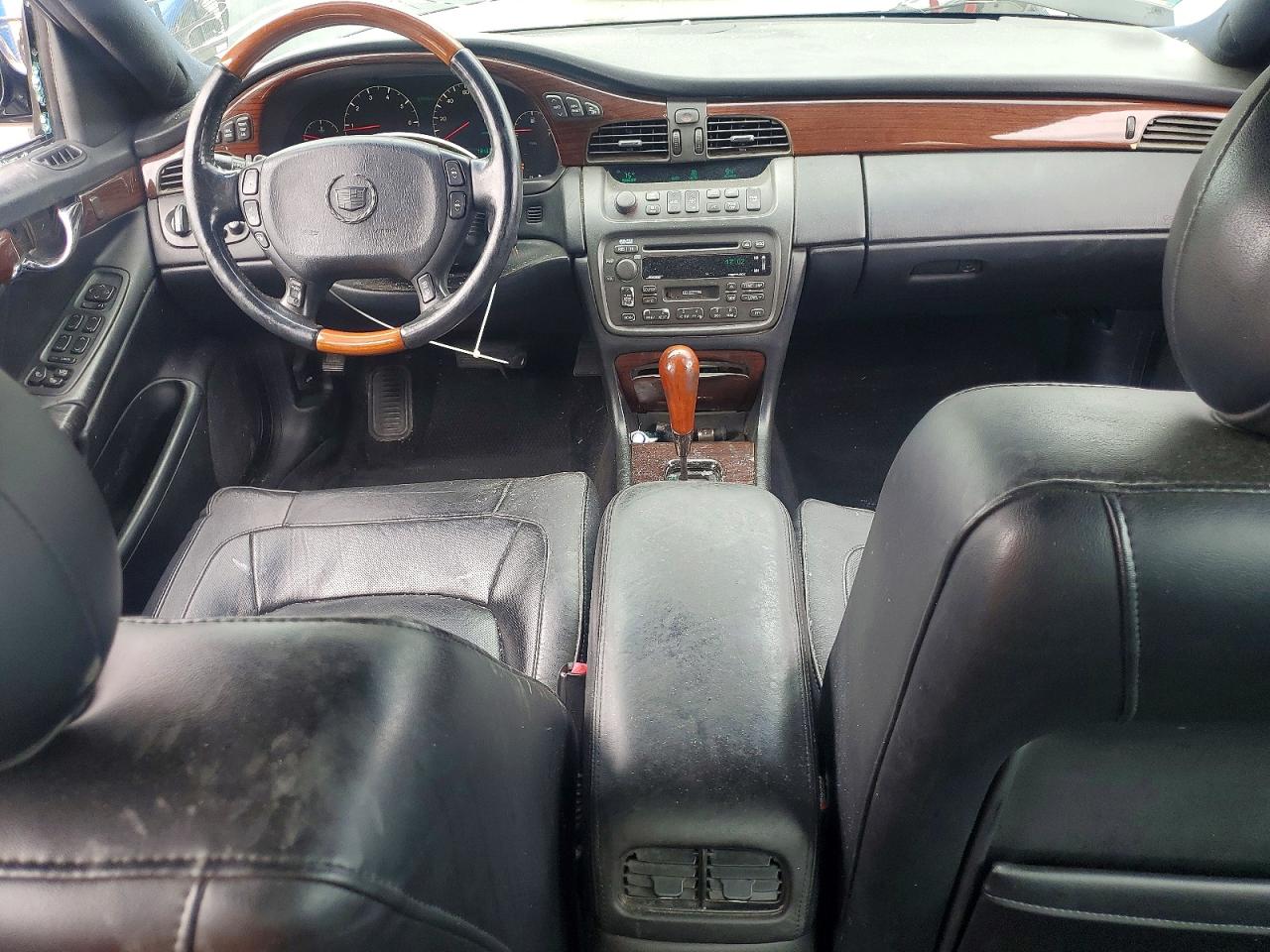 2004 Cadillac Deville Dts Black vin: 1G6KF57904U123601