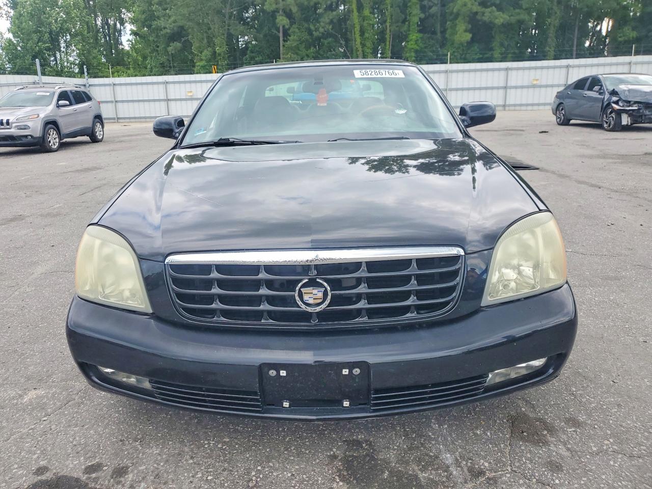 2004 Cadillac Deville Dts Black vin: 1G6KF57904U123601