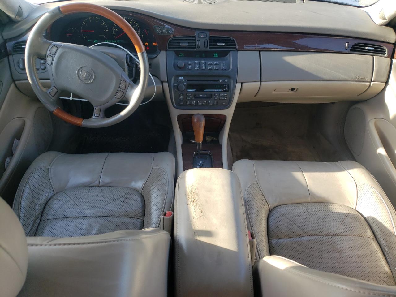 2002 Cadillac Deville Dts Кремовый vin: 1G6KF57912U133664