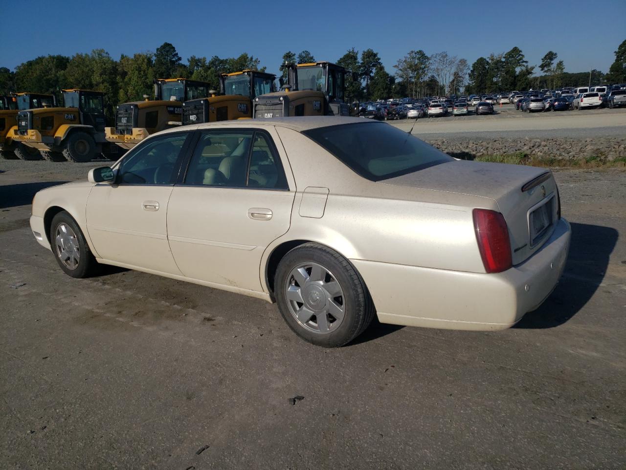2002 Cadillac Deville Dts Кремовый vin: 1G6KF57912U133664