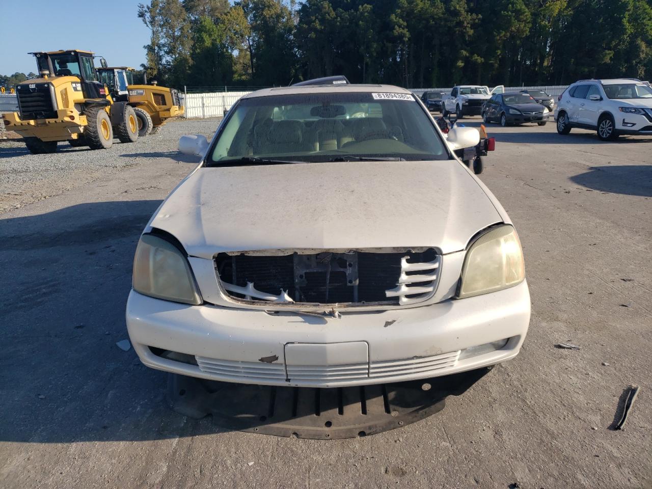 2002 Cadillac Deville Dts Кремовый vin: 1G6KF57912U133664