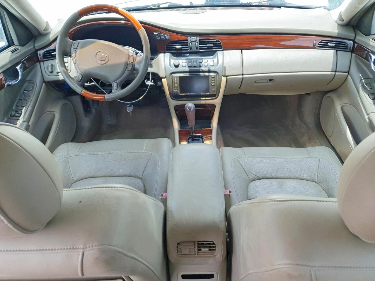 2004 Cadillac Deville Dts Silver vin: 1G6KF57924U202865