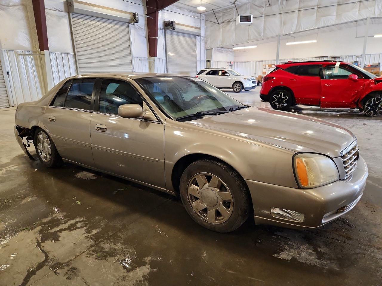 2001 Cadillac Deville Dts Tan vin: 1G6KF57931U102088