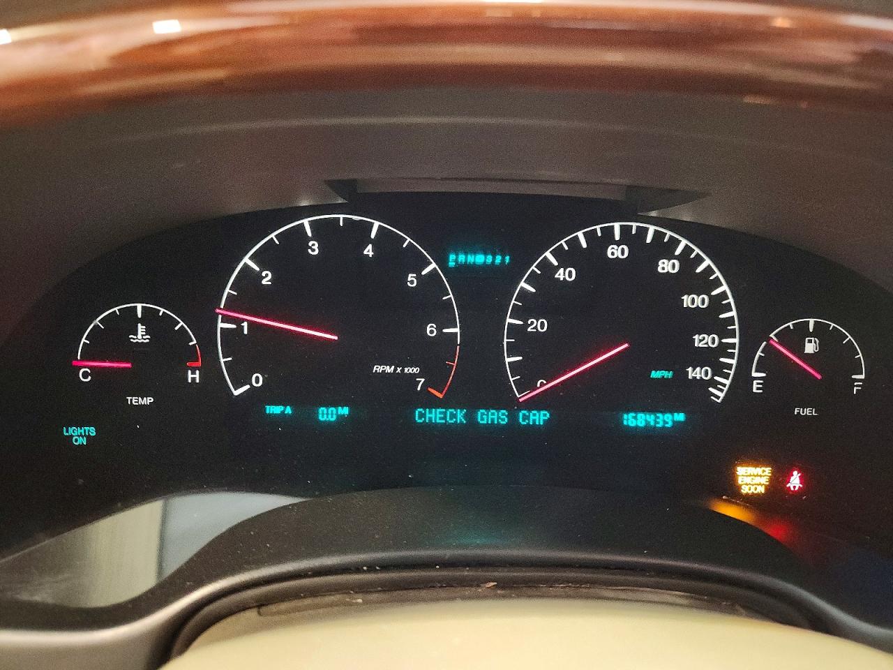 2001 Cadillac Deville Dts Tan vin: 1G6KF57931U102088