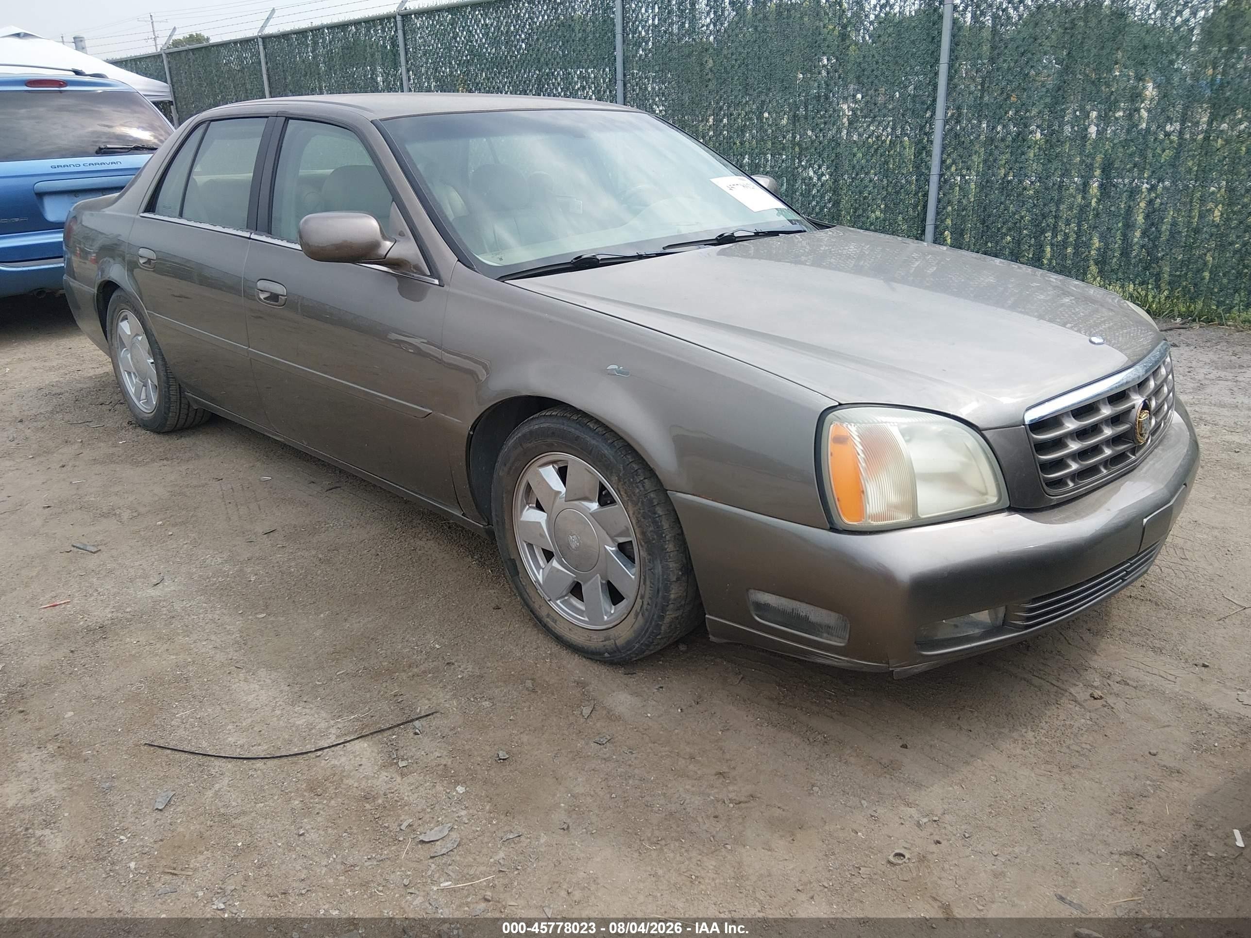2000 Cadillac Deville Dts Brown vin: 1G6KF5793YU232799
