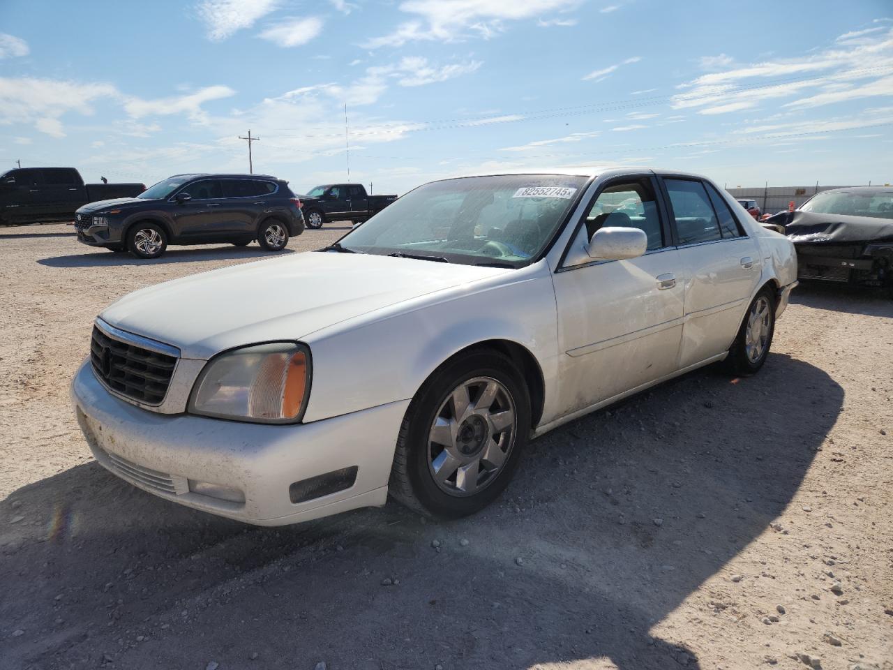 2000 Cadillac Deville Dts Кремовый vin: 1G6KF5794YU279081