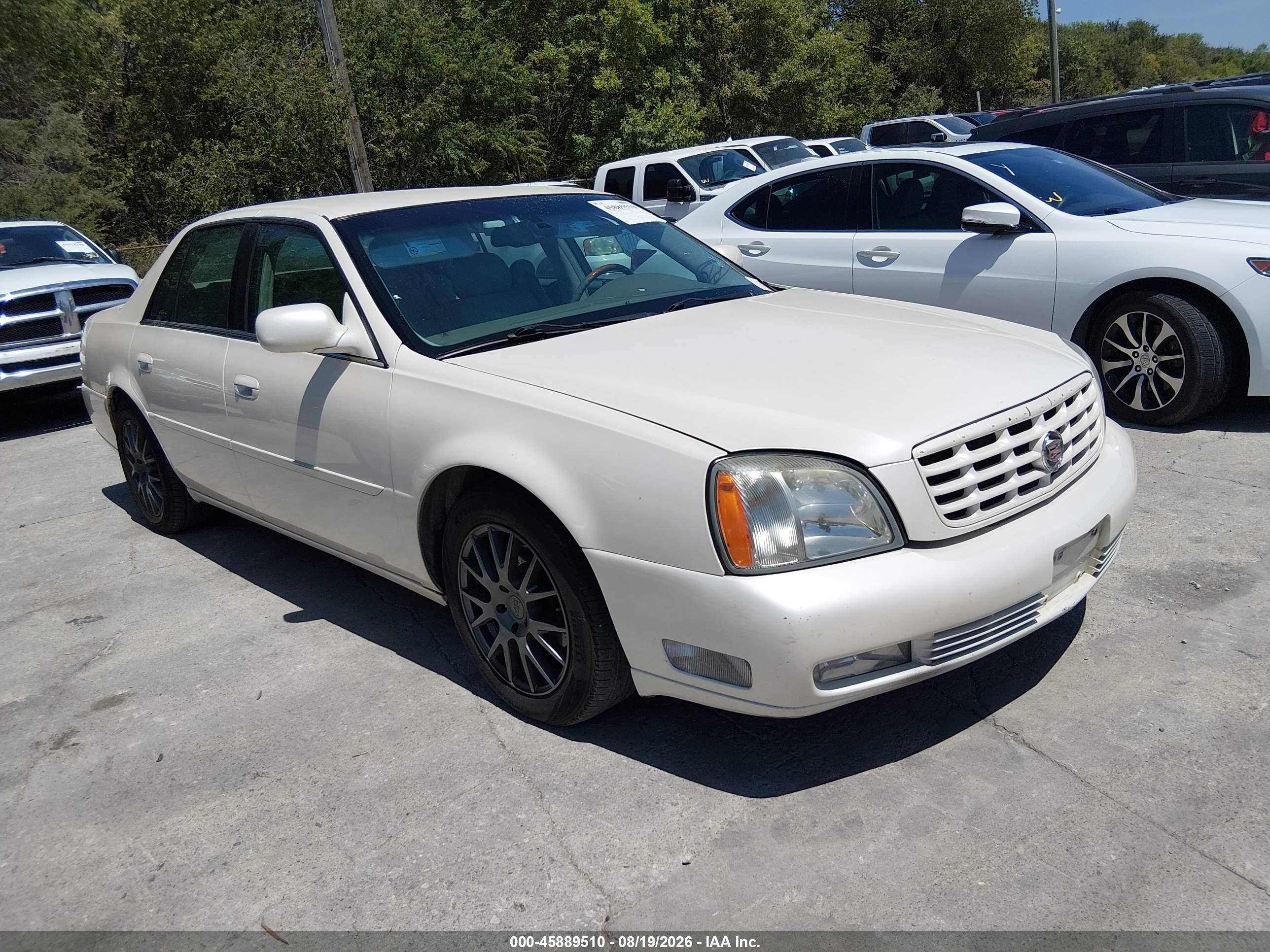 2003 Cadillac Deville Dts Кремовый vin: 1G6KF57953U145351