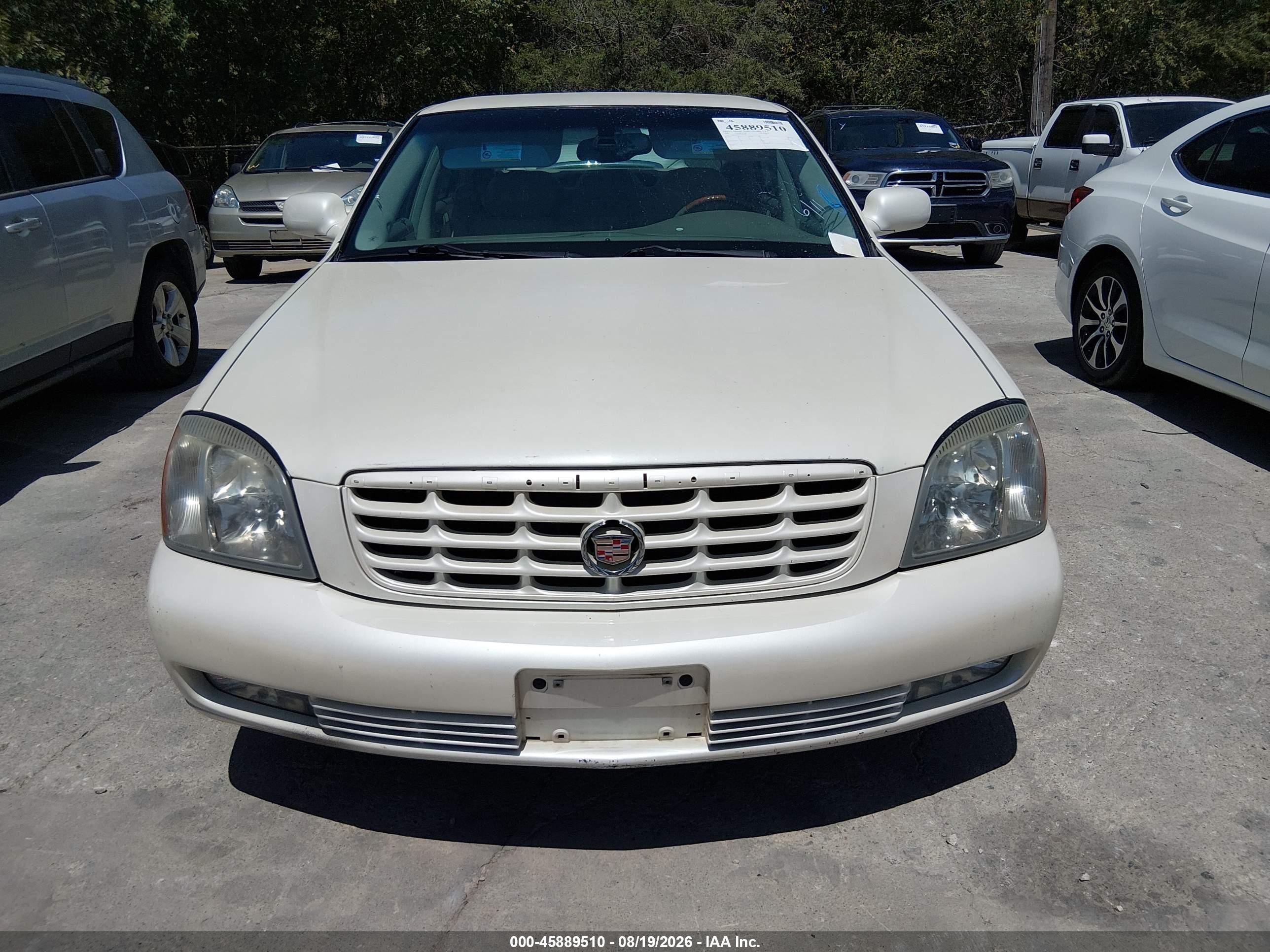 2003 Cadillac Deville Dts Кремовый vin: 1G6KF57953U145351