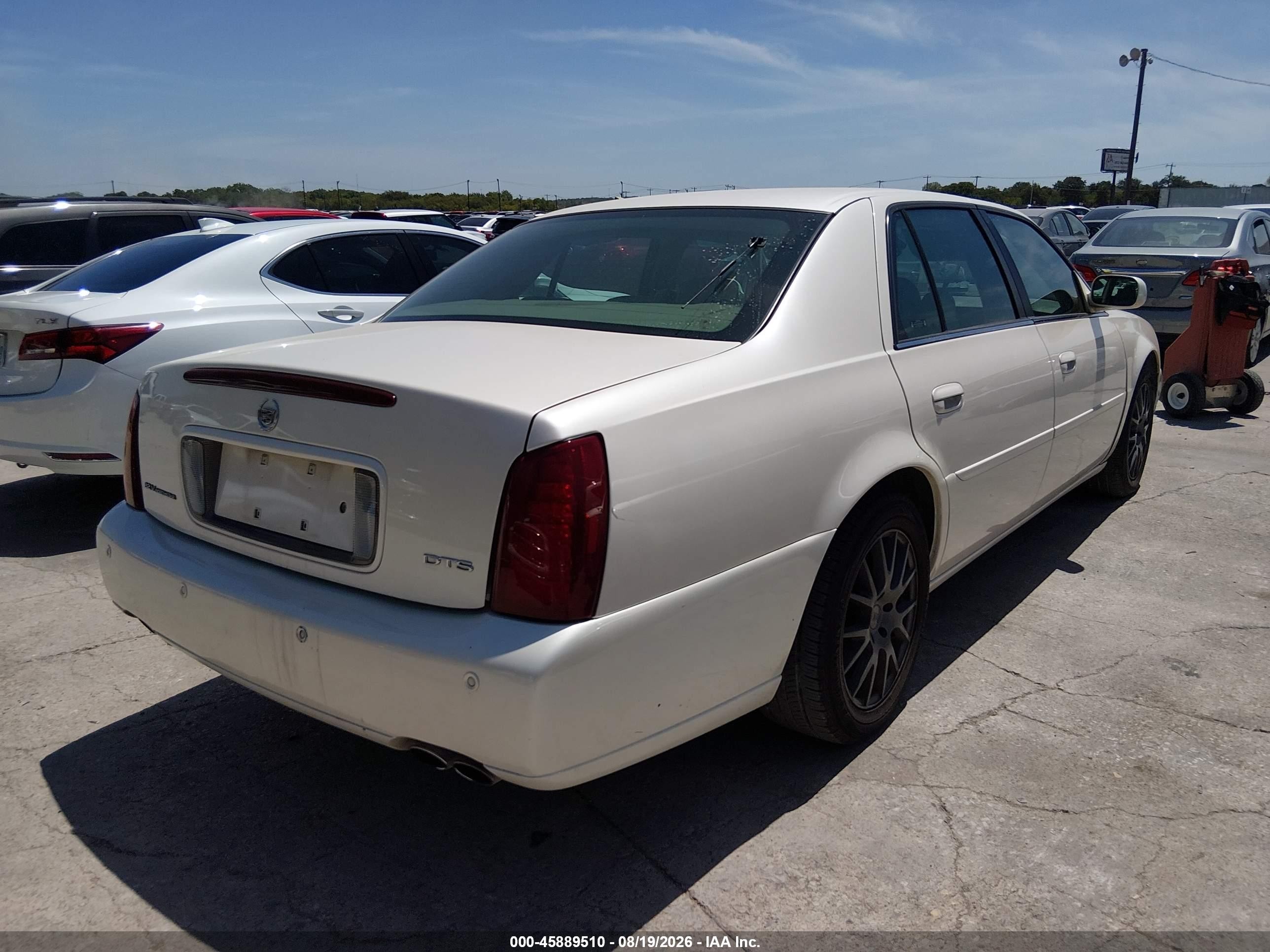 2003 Cadillac Deville Dts Кремовый vin: 1G6KF57953U145351