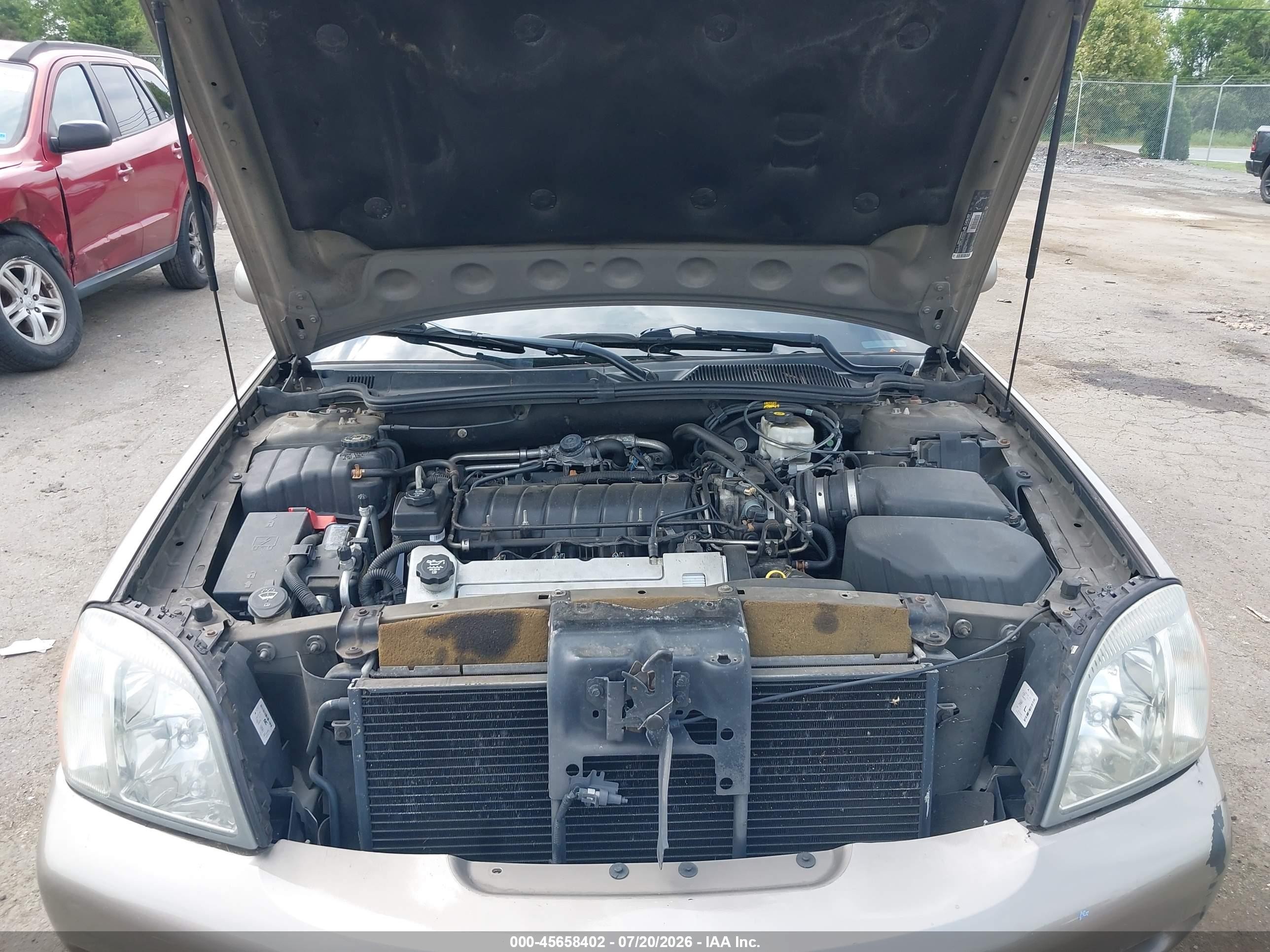 2003 Cadillac Deville Dts Beige vin: 1G6KF57953U208271