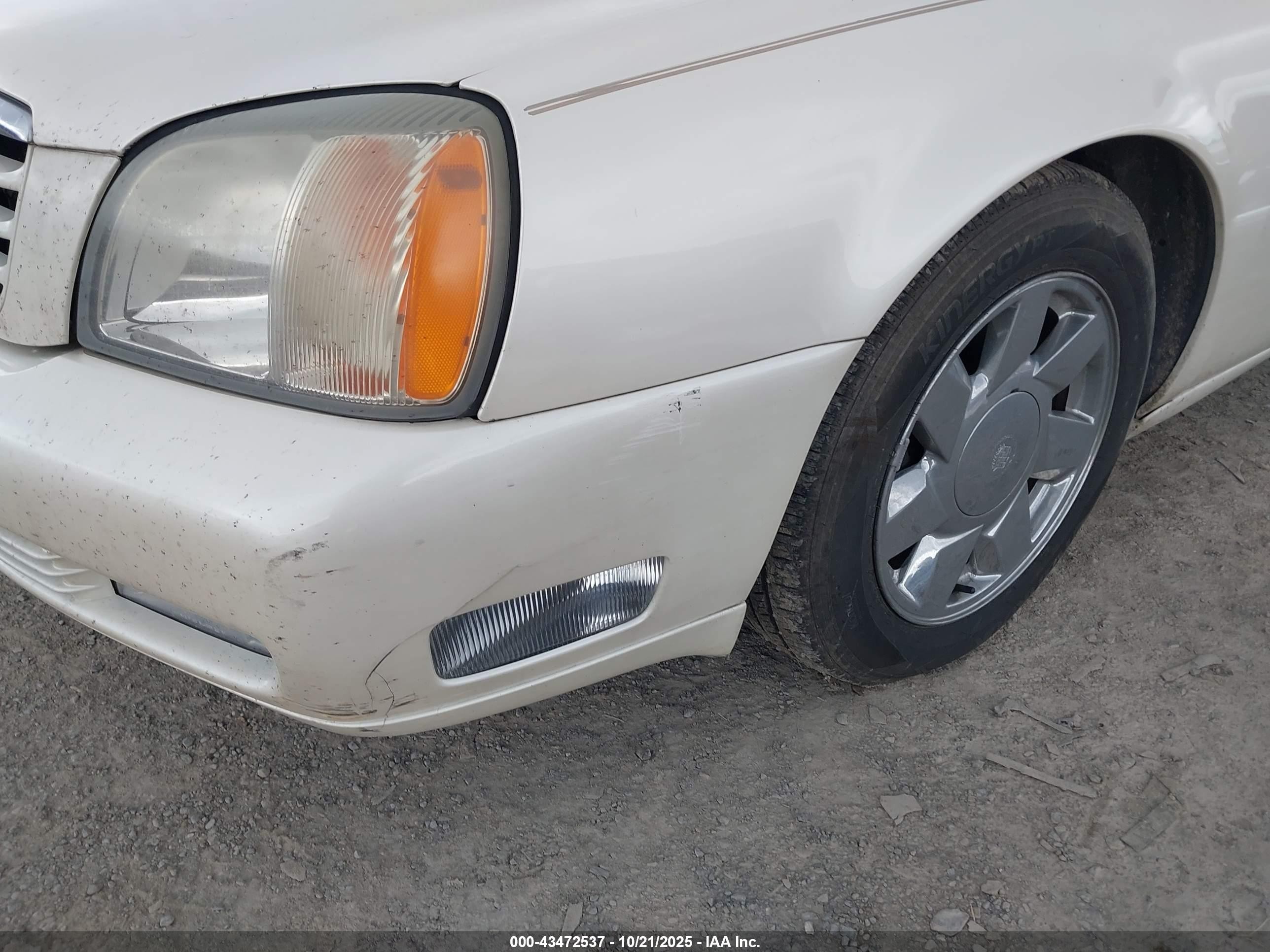 2000 Cadillac Deville Dts Champagne vin: 1G6KF5795YU242024
