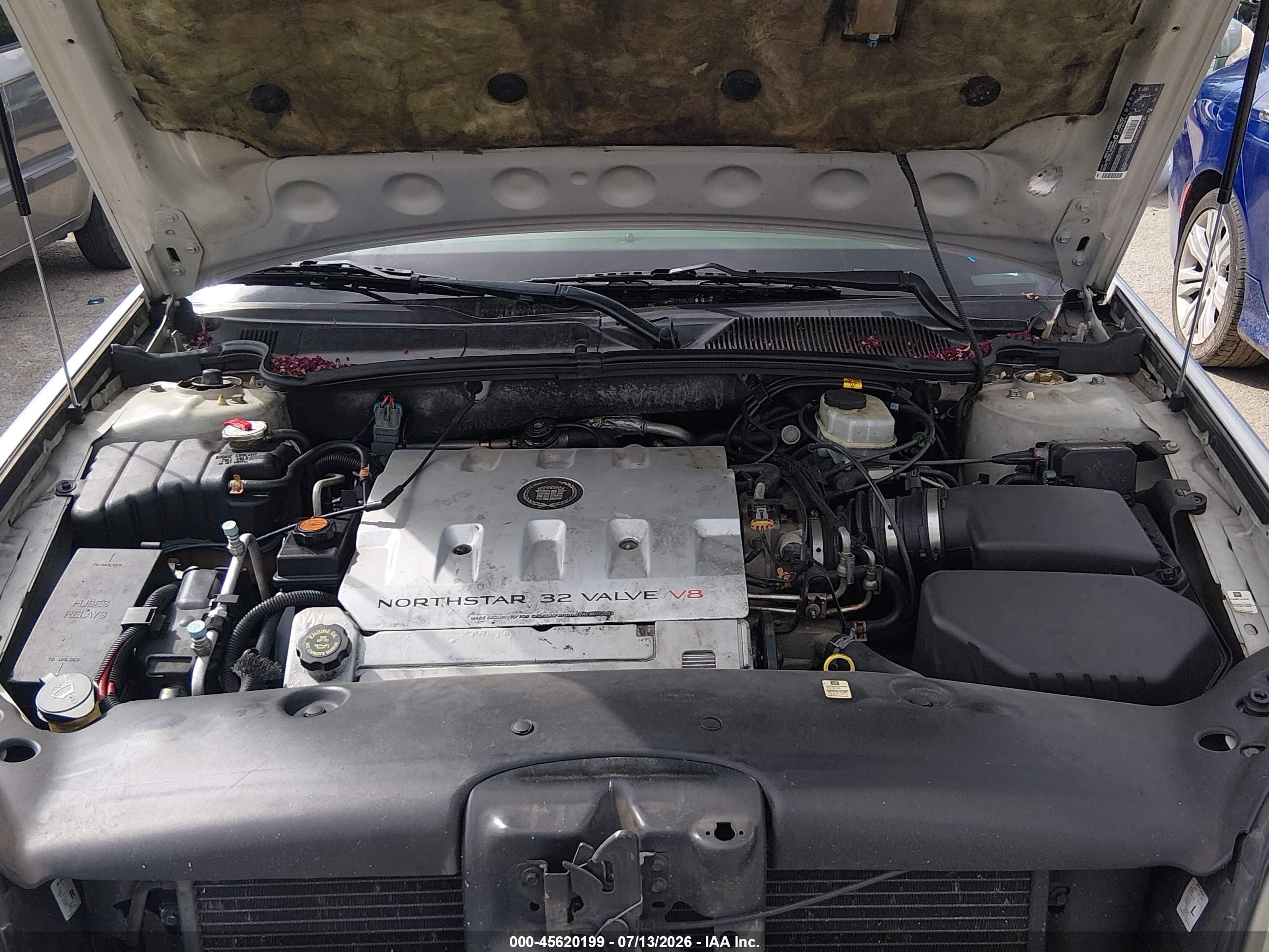 2001 Cadillac Deville Dts Gray vin: 1G6KF57971U245013