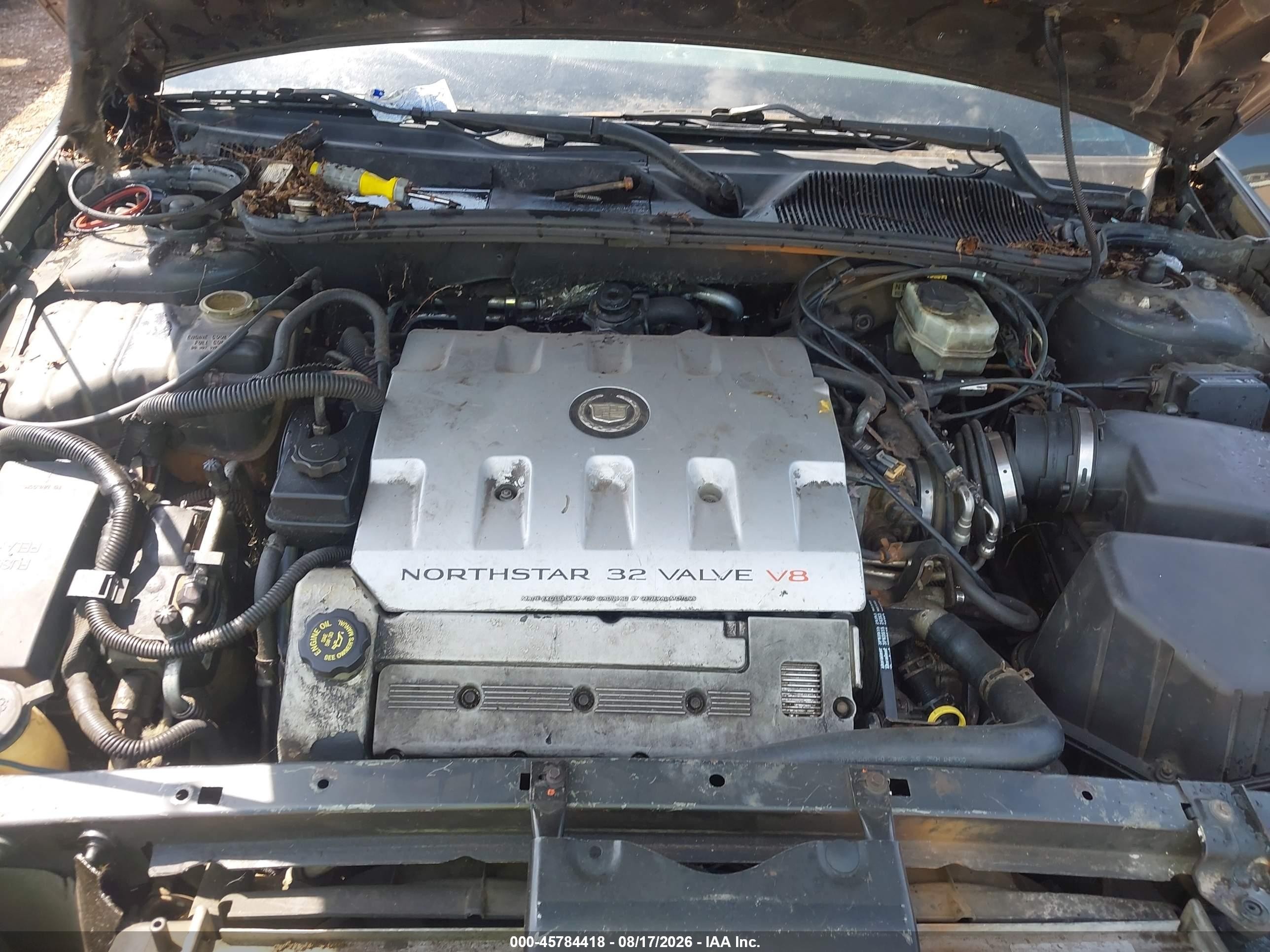 2001 Cadillac Deville Dts Черный vin: 1G6KF57971U259493