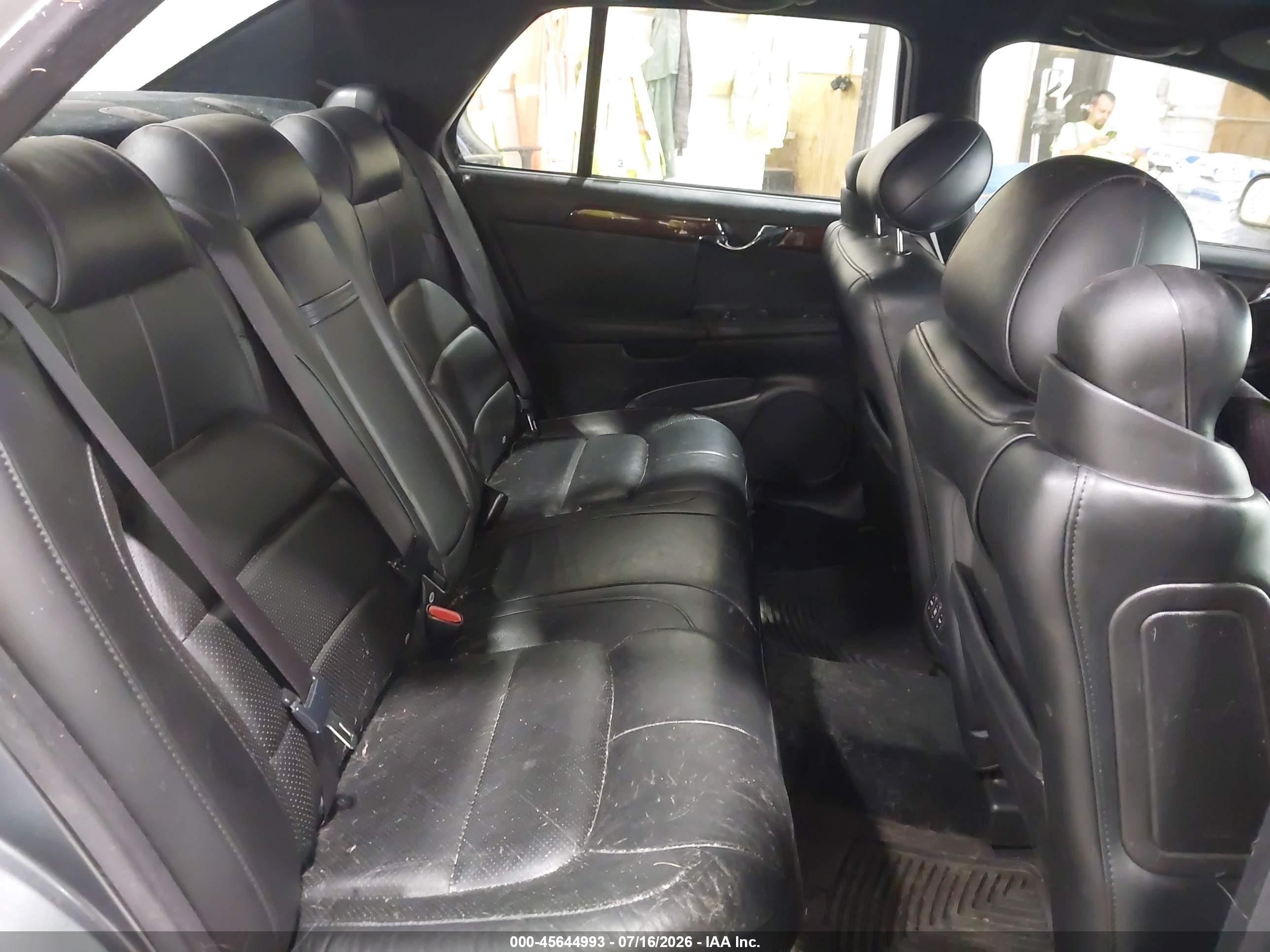 2003 Cadillac Deville Dts Gray vin: 1G6KF57983U221144