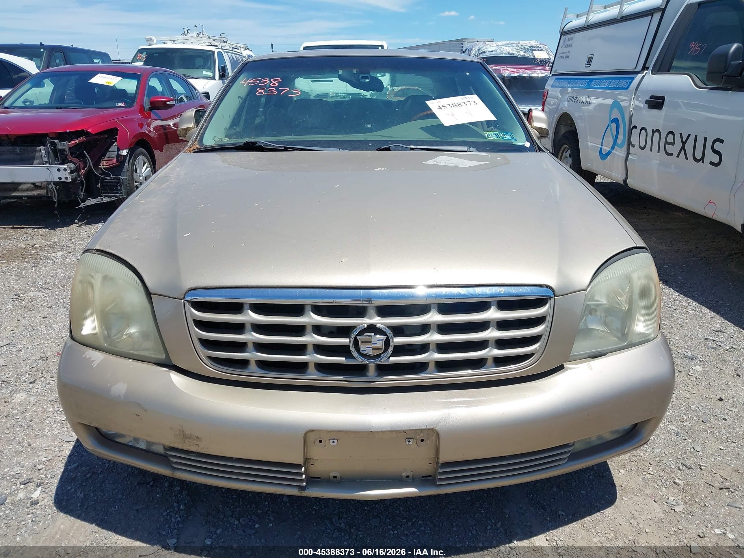 2005 Cadillac Deville Dts Gold vin: 1G6KF57985U216755