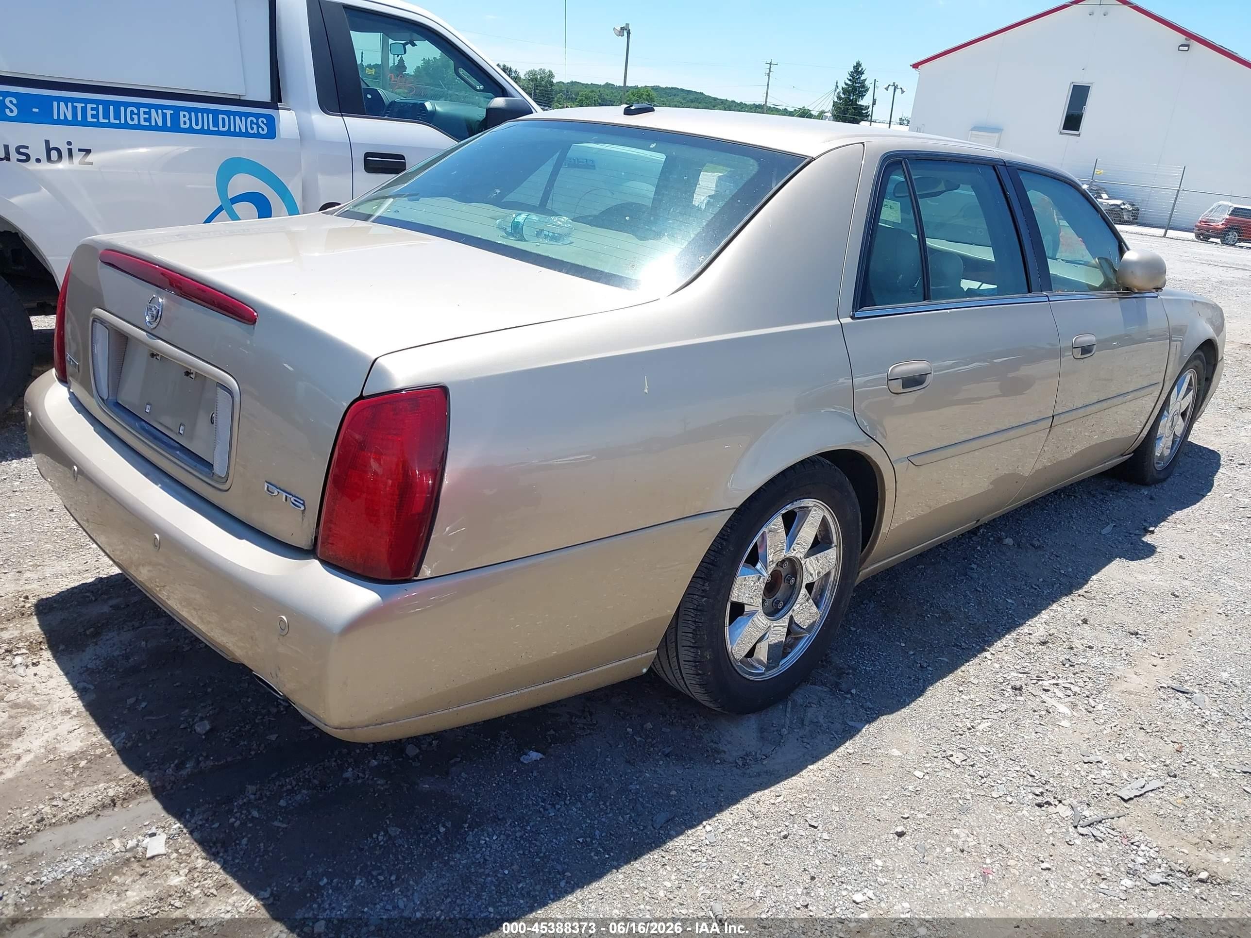 2005 Cadillac Deville Dts Gold vin: 1G6KF57985U216755