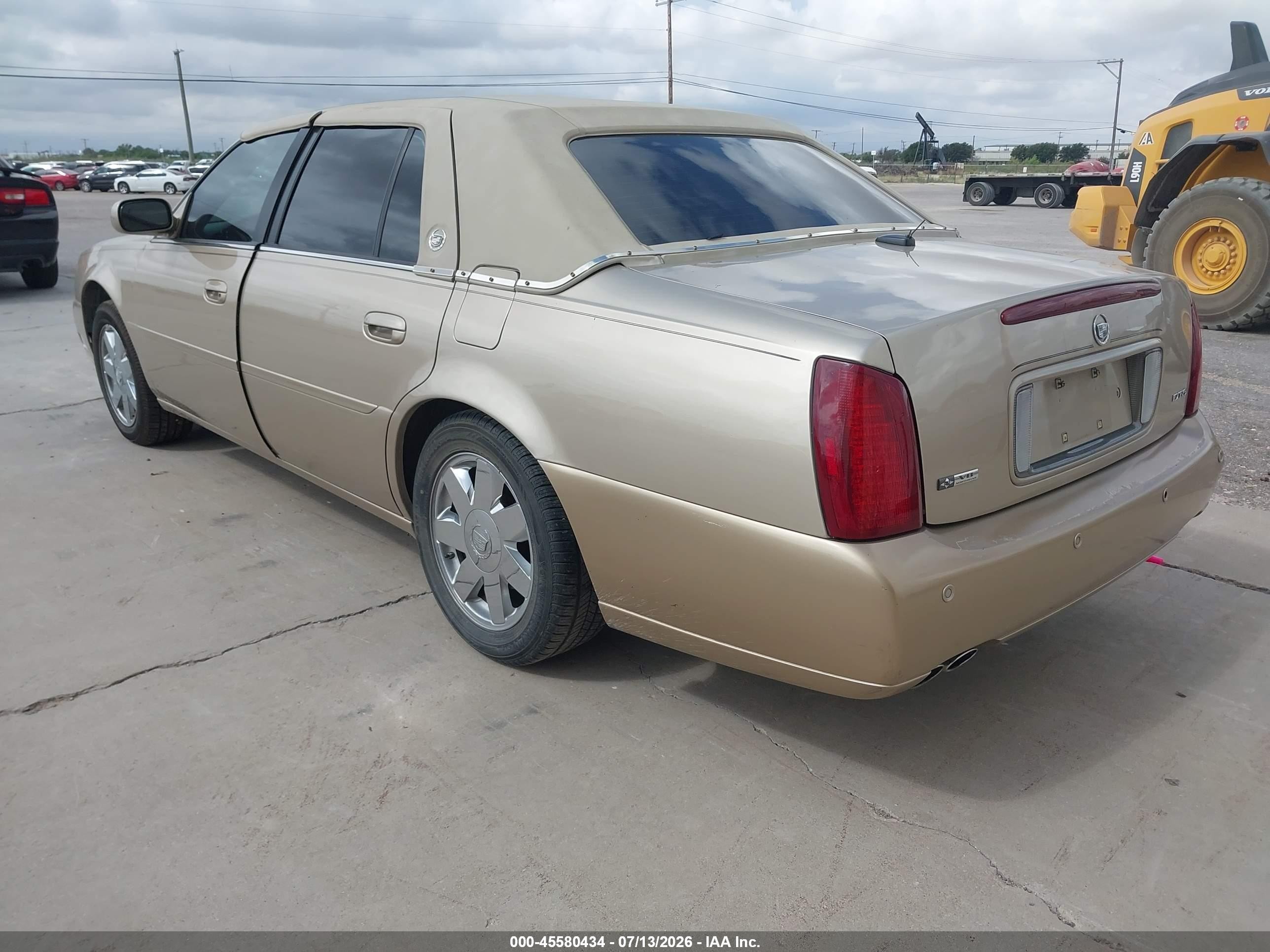 2005 Cadillac Deville Dts Gold vin: 1G6KF57985U225357