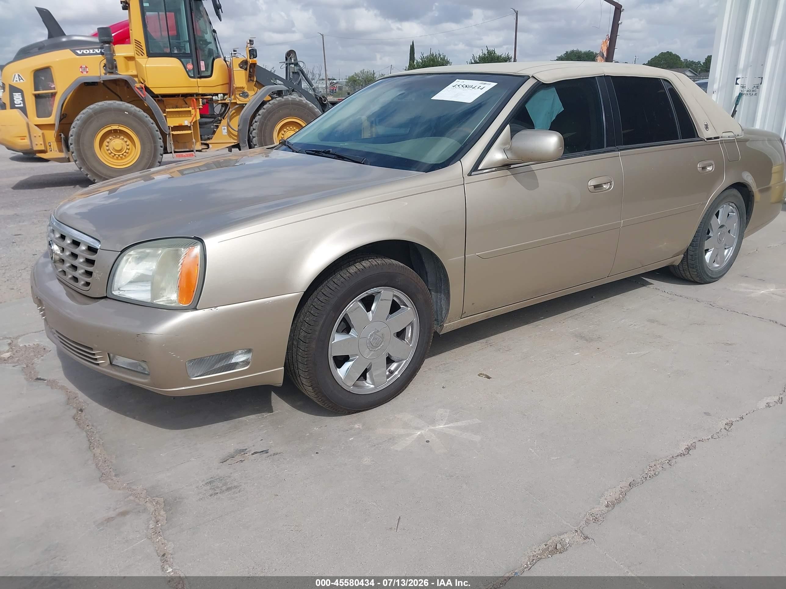 2005 Cadillac Deville Dts Gold vin: 1G6KF57985U225357