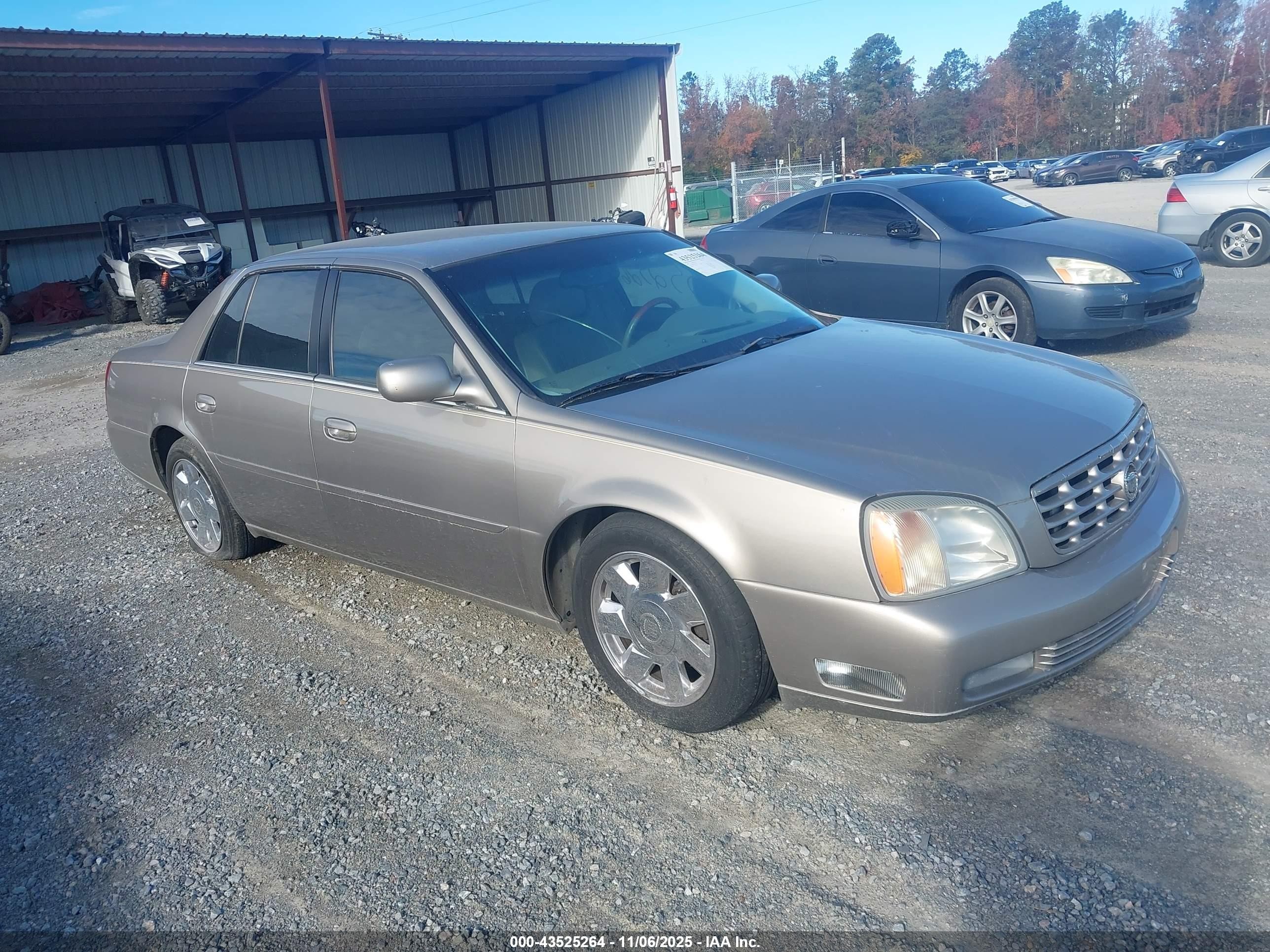 2000 Cadillac Deville Dts Champagne vin: 1G6KF5798YU352212