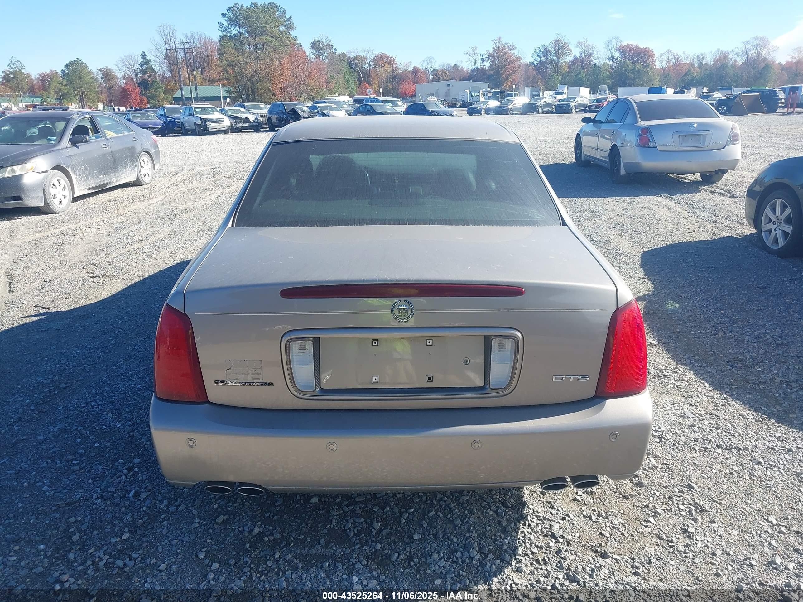 2000 Cadillac Deville Dts Champagne vin: 1G6KF5798YU352212