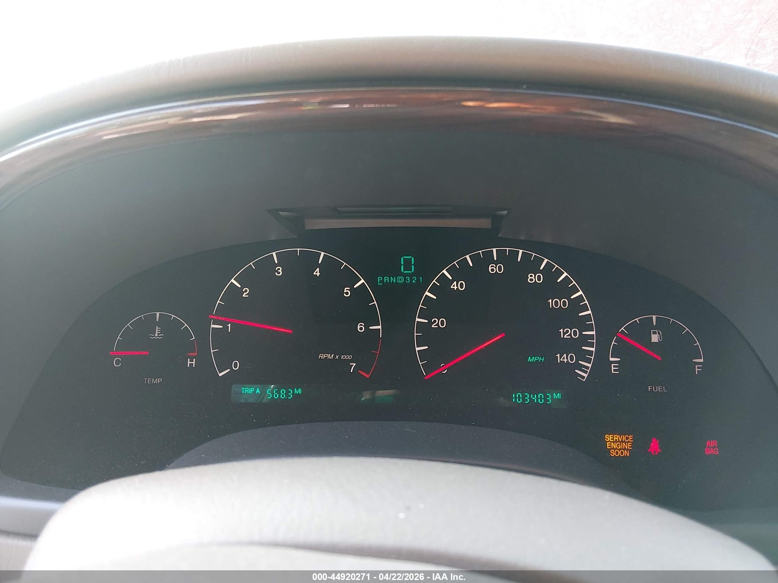 2003 Cadillac Deville Dts Red vin: 1G6KF57993U141609