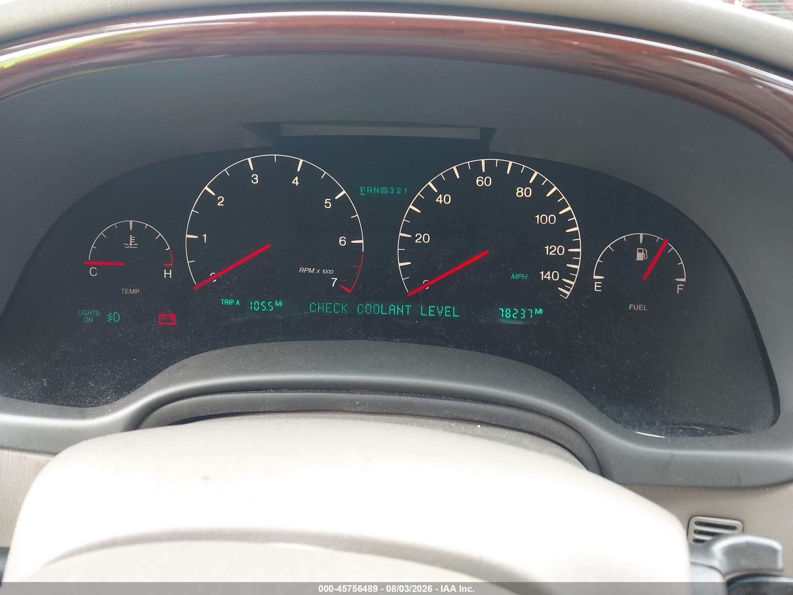 2004 Cadillac Deville Dts Red vin: 1G6KF57994U220179
