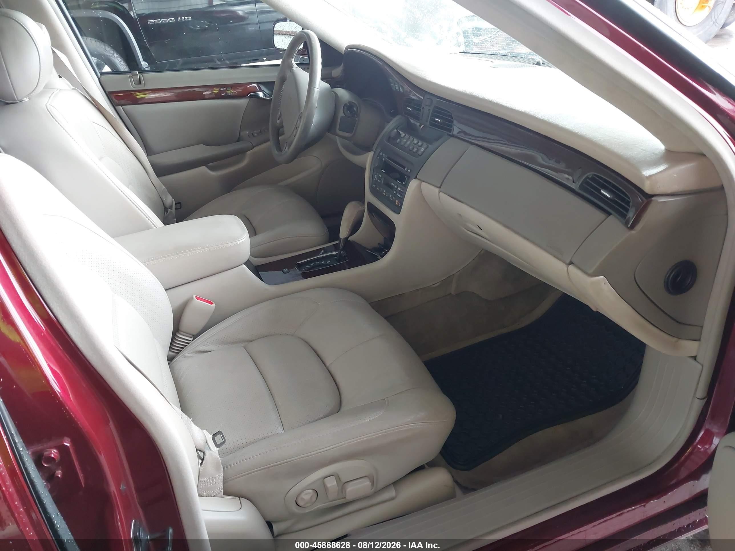 2000 Cadillac Deville Dts Dark Brown vin: 1G6KF5799YU225761