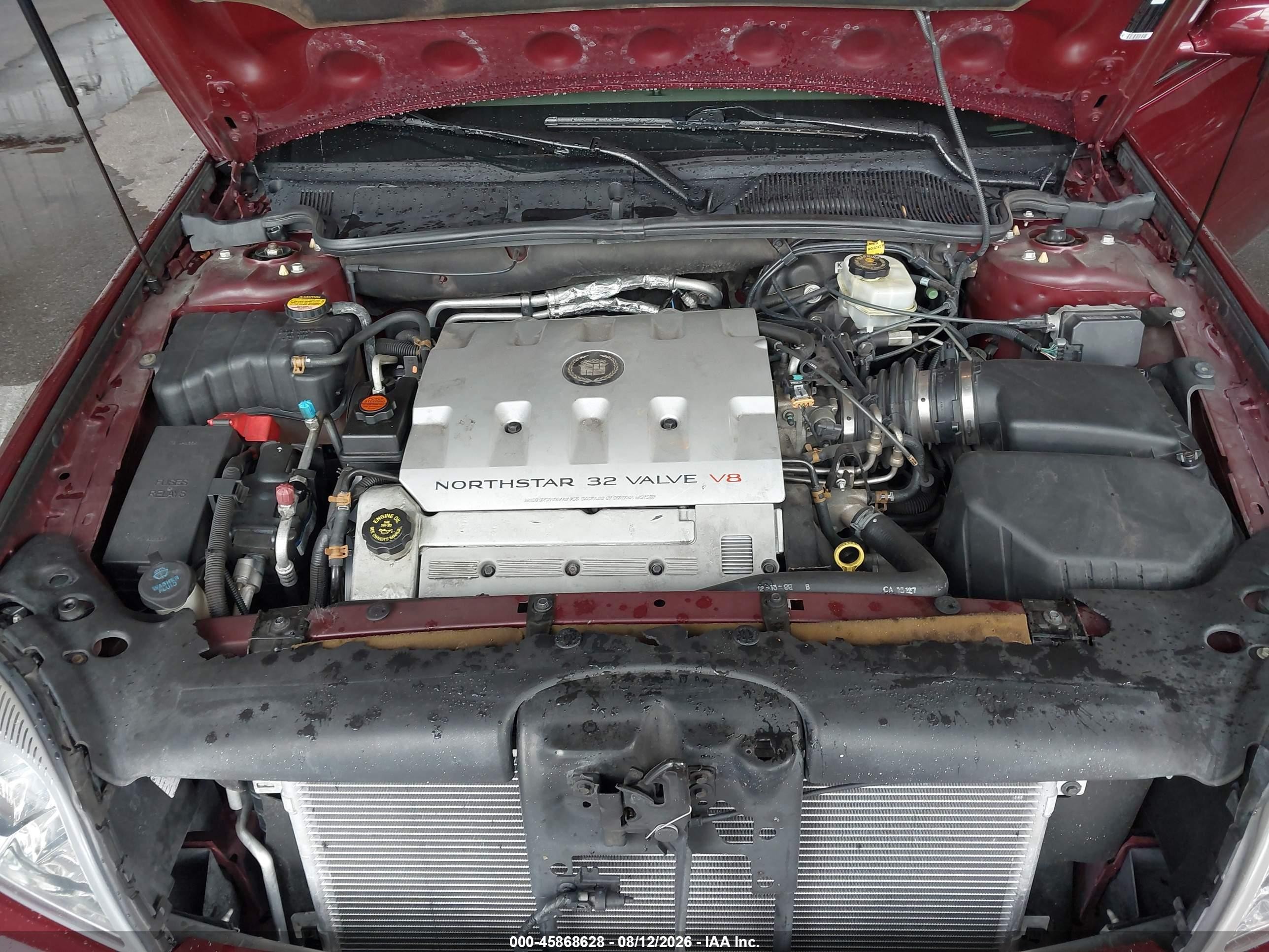 2000 Cadillac Deville Dts Dark Brown vin: 1G6KF5799YU225761