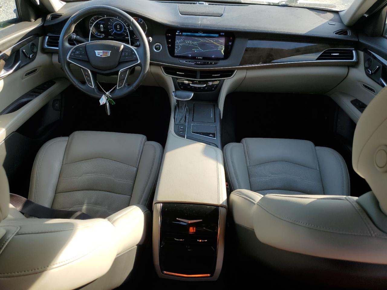 2017 Cadillac Ct6 Premium Luxury Красный vin: 1G6KF5RS1HU149422