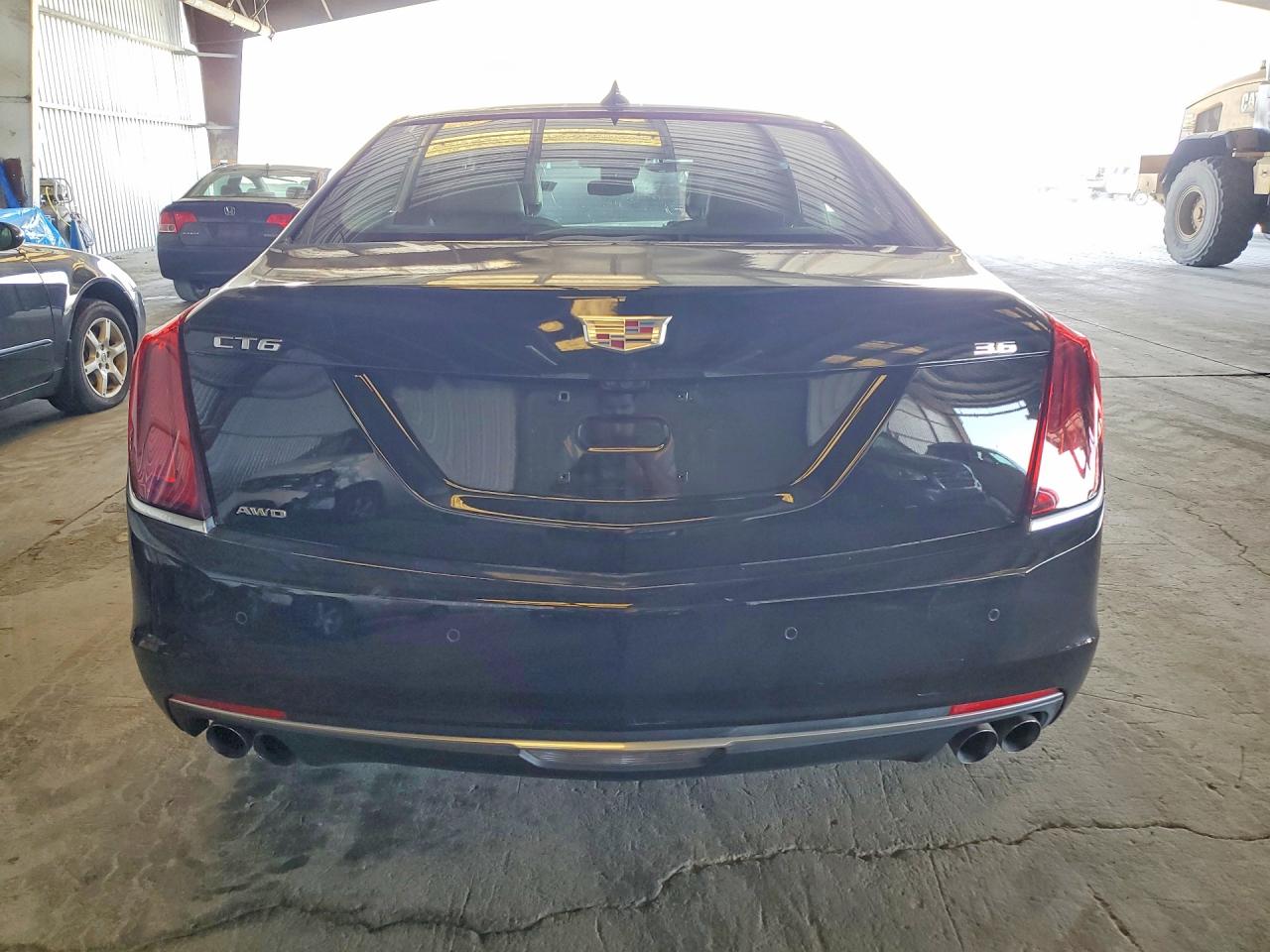 2018 Cadillac Ct6 Premium Luxury Черный vin: 1G6KF5RS6JU148885
