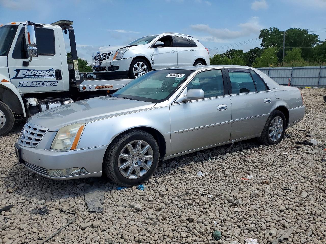 2011 Cadillac Dts Premium Collection Silver vin: 1G6KH5E60BU105261