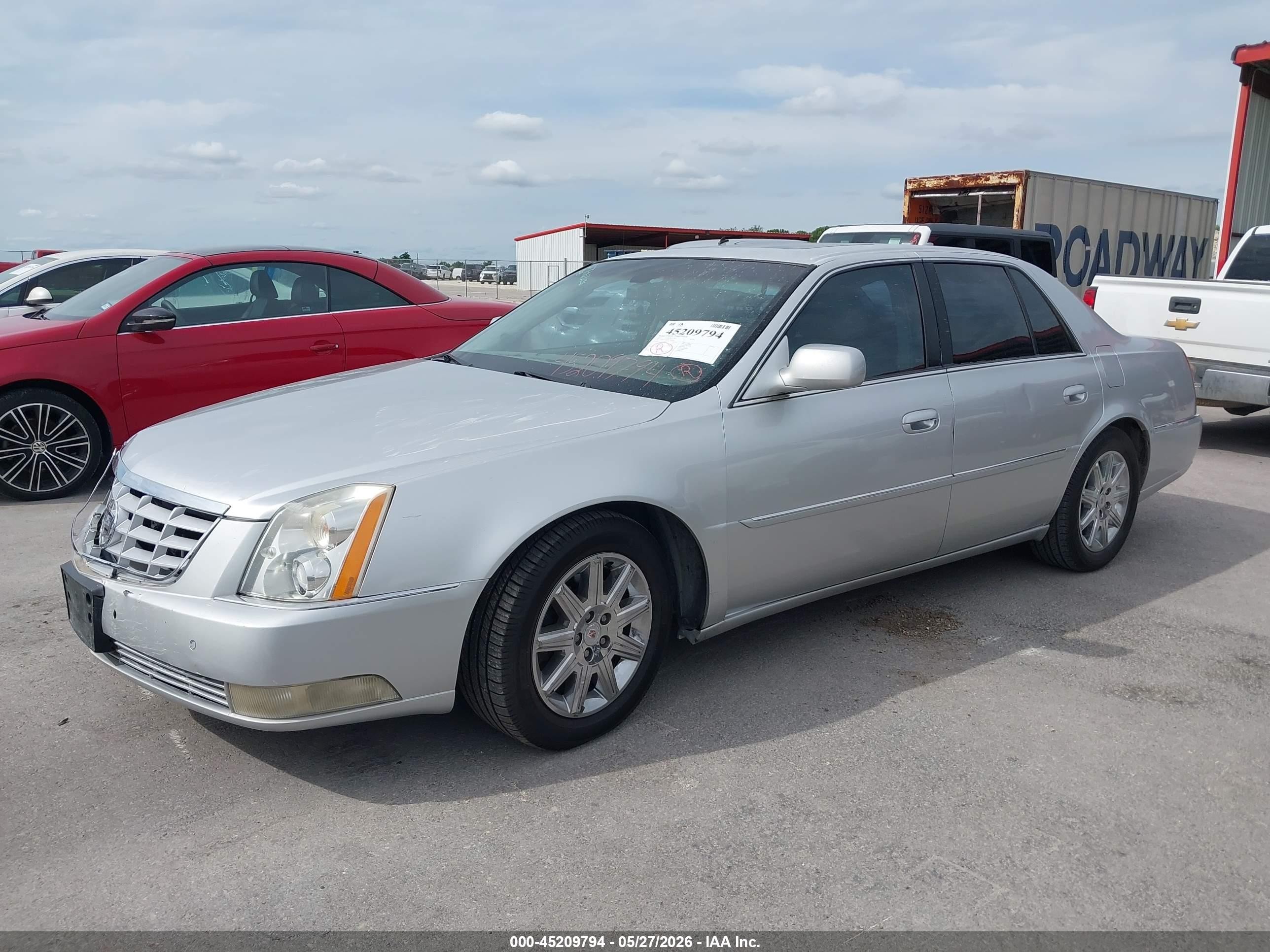 2011 Cadillac Dts Premium Collection Silver vin: 1G6KH5E60BU106989