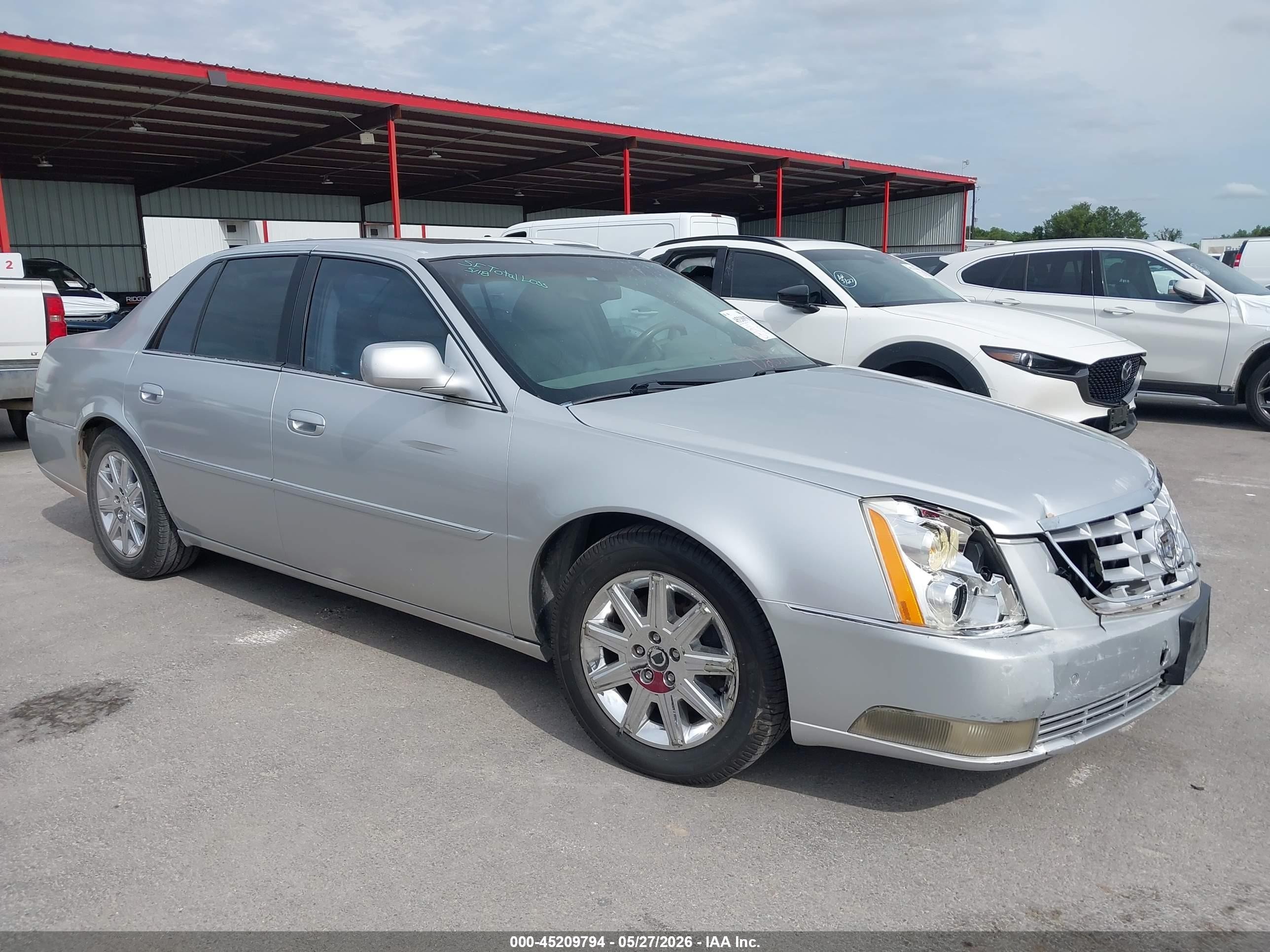 2011 Cadillac Dts Premium Collection Silver vin: 1G6KH5E60BU106989
