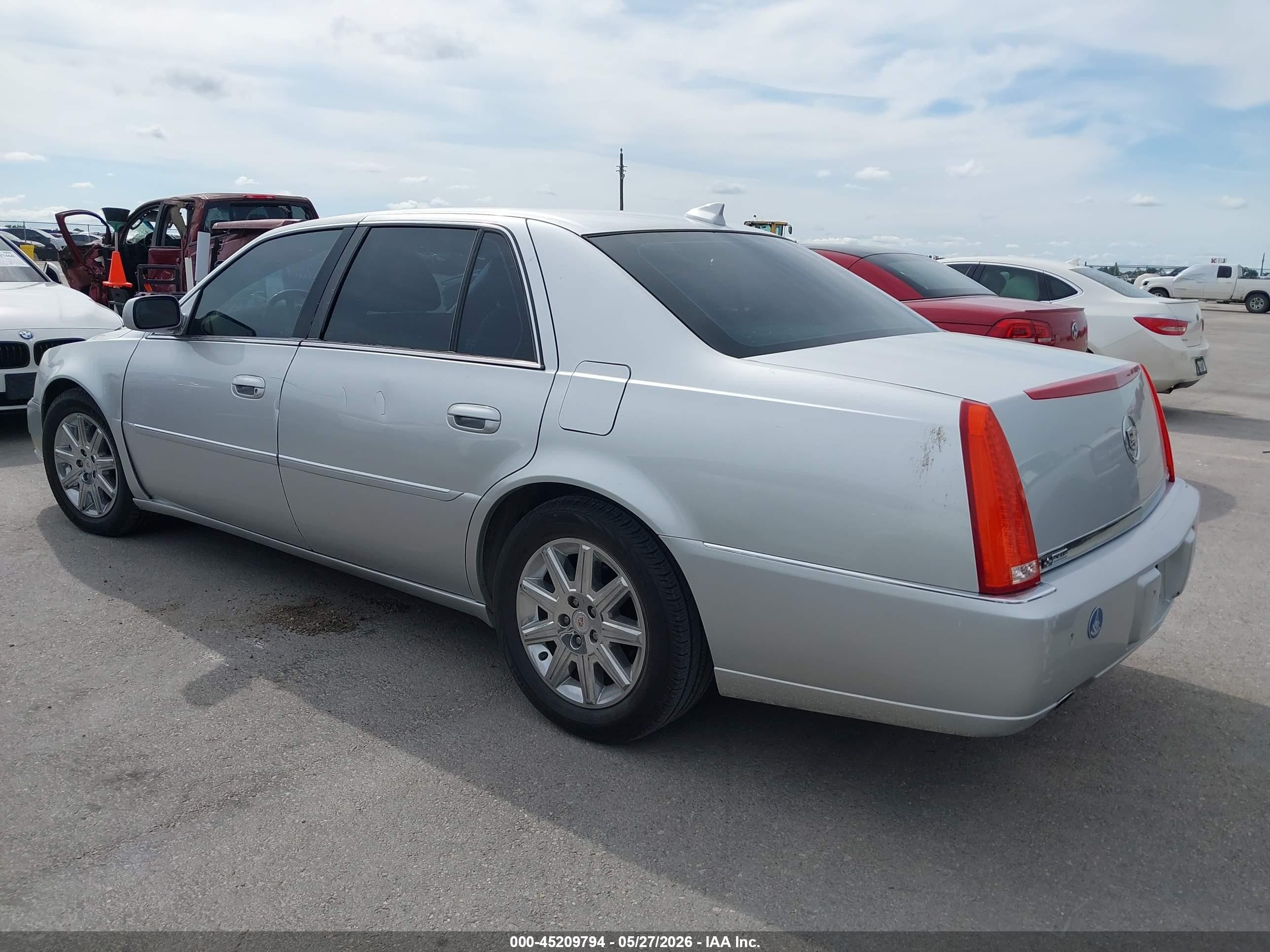 2011 Cadillac Dts Premium Collection Silver vin: 1G6KH5E60BU106989