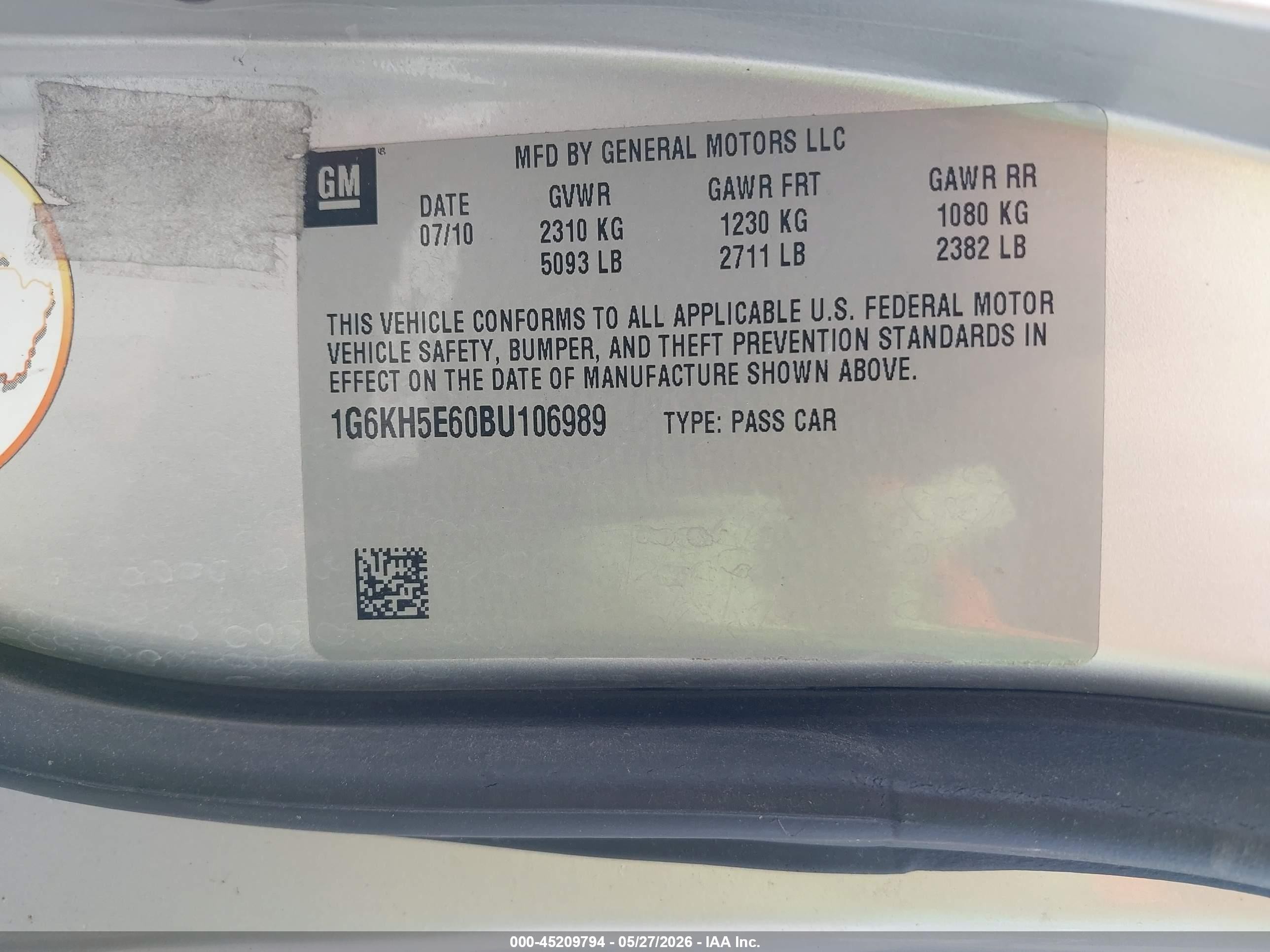 2011 Cadillac Dts Premium Collection Silver vin: 1G6KH5E60BU106989