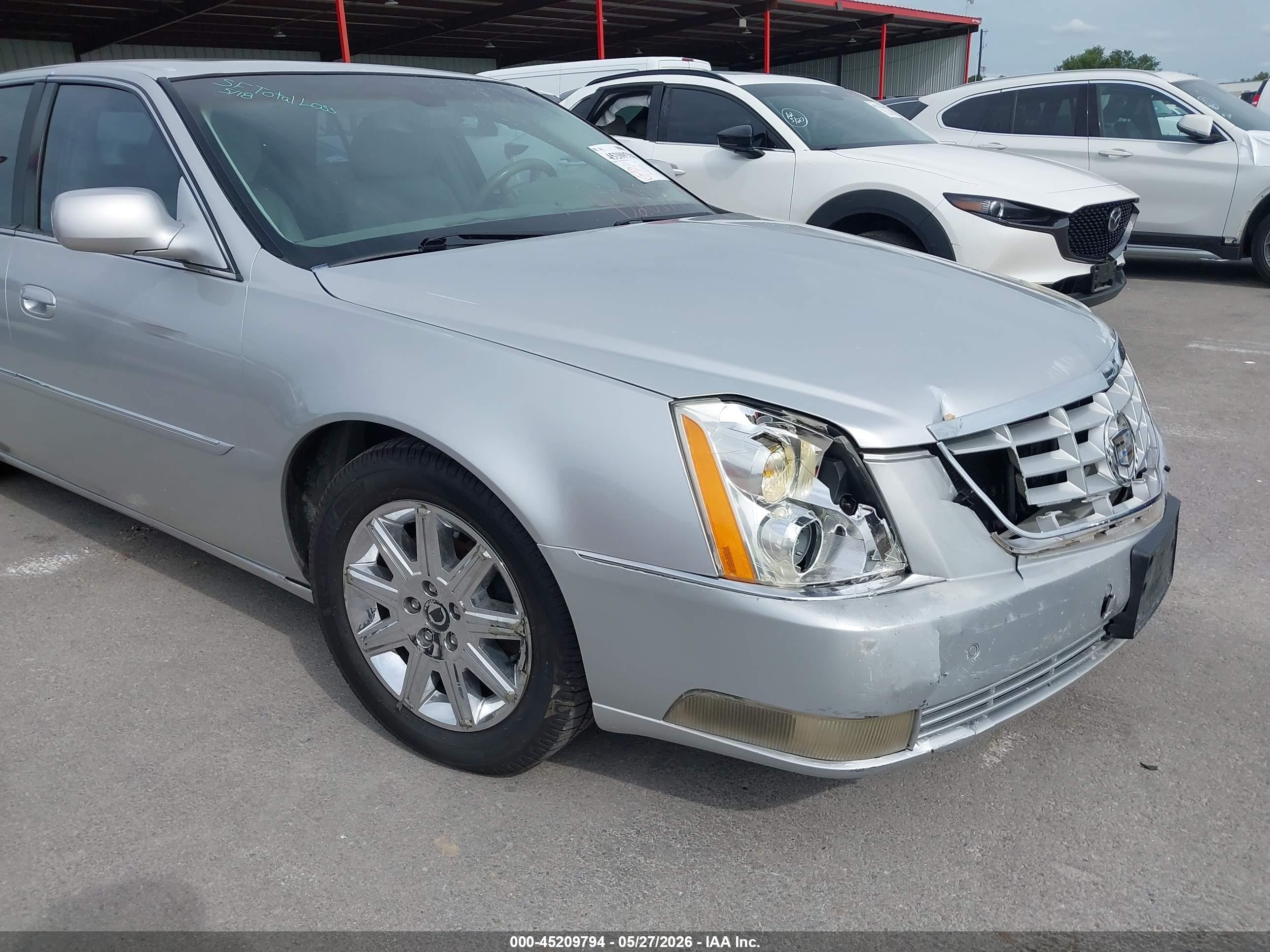2011 Cadillac Dts Premium Collection Silver vin: 1G6KH5E60BU106989