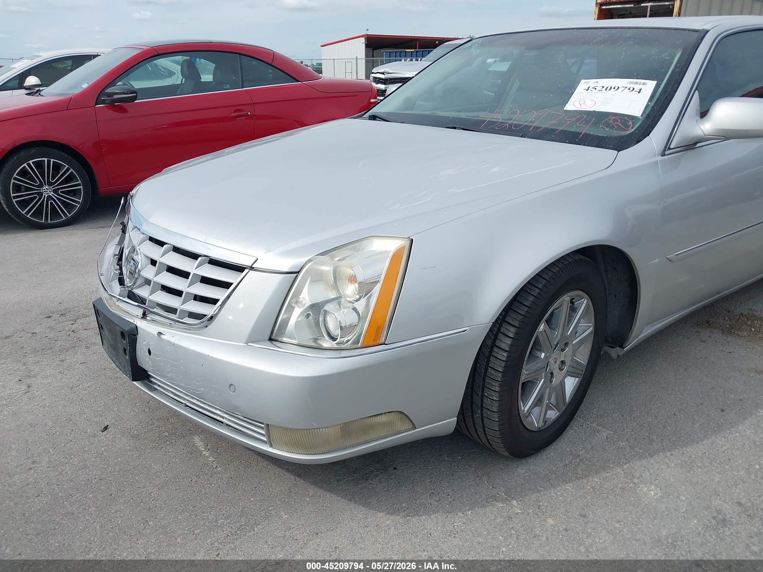 2011 Cadillac Dts Premium Collection Silver vin: 1G6KH5E60BU106989