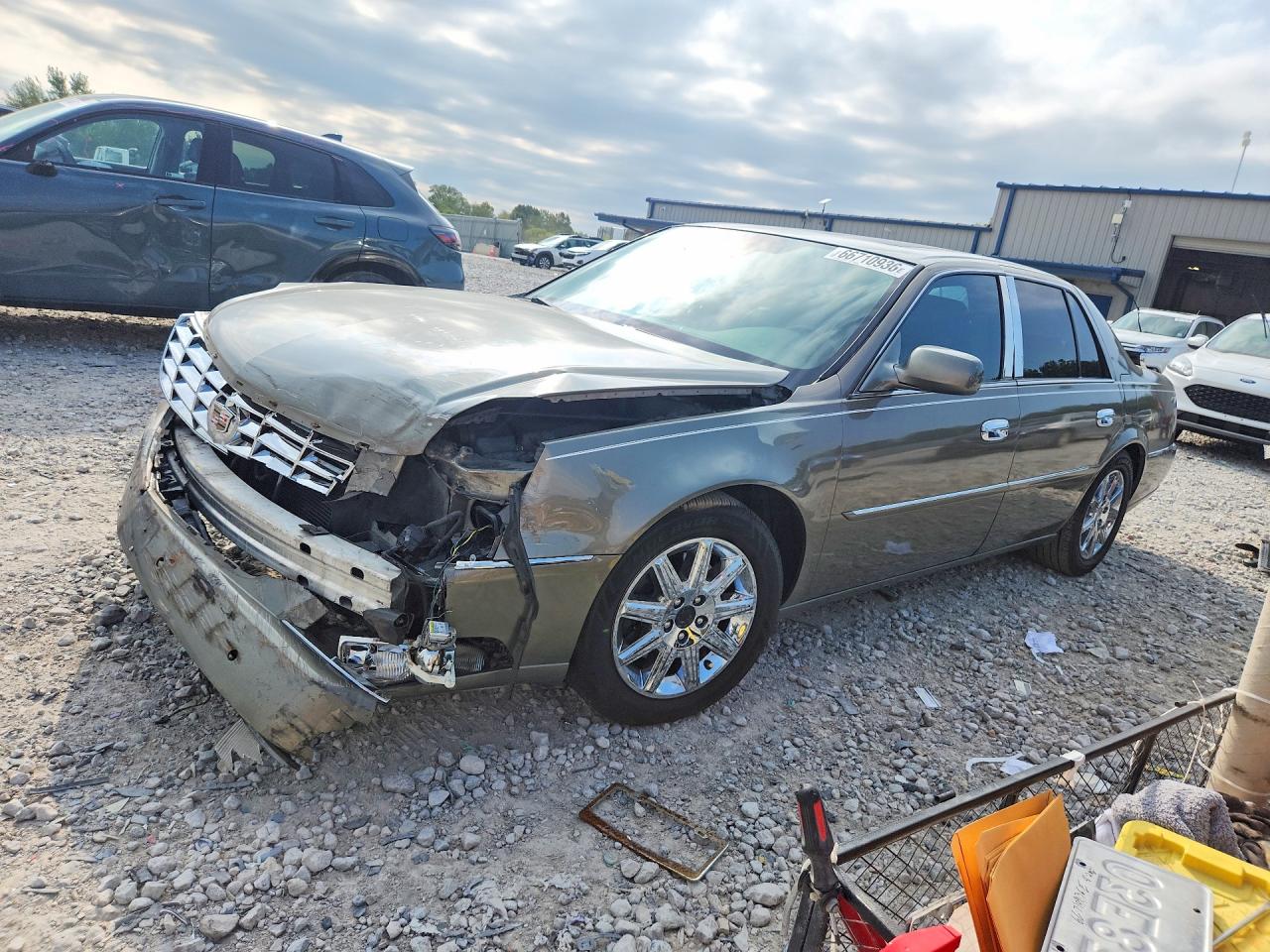 2011 Cadillac Dts Premium Collection Tan vin: 1G6KH5E61BU129407