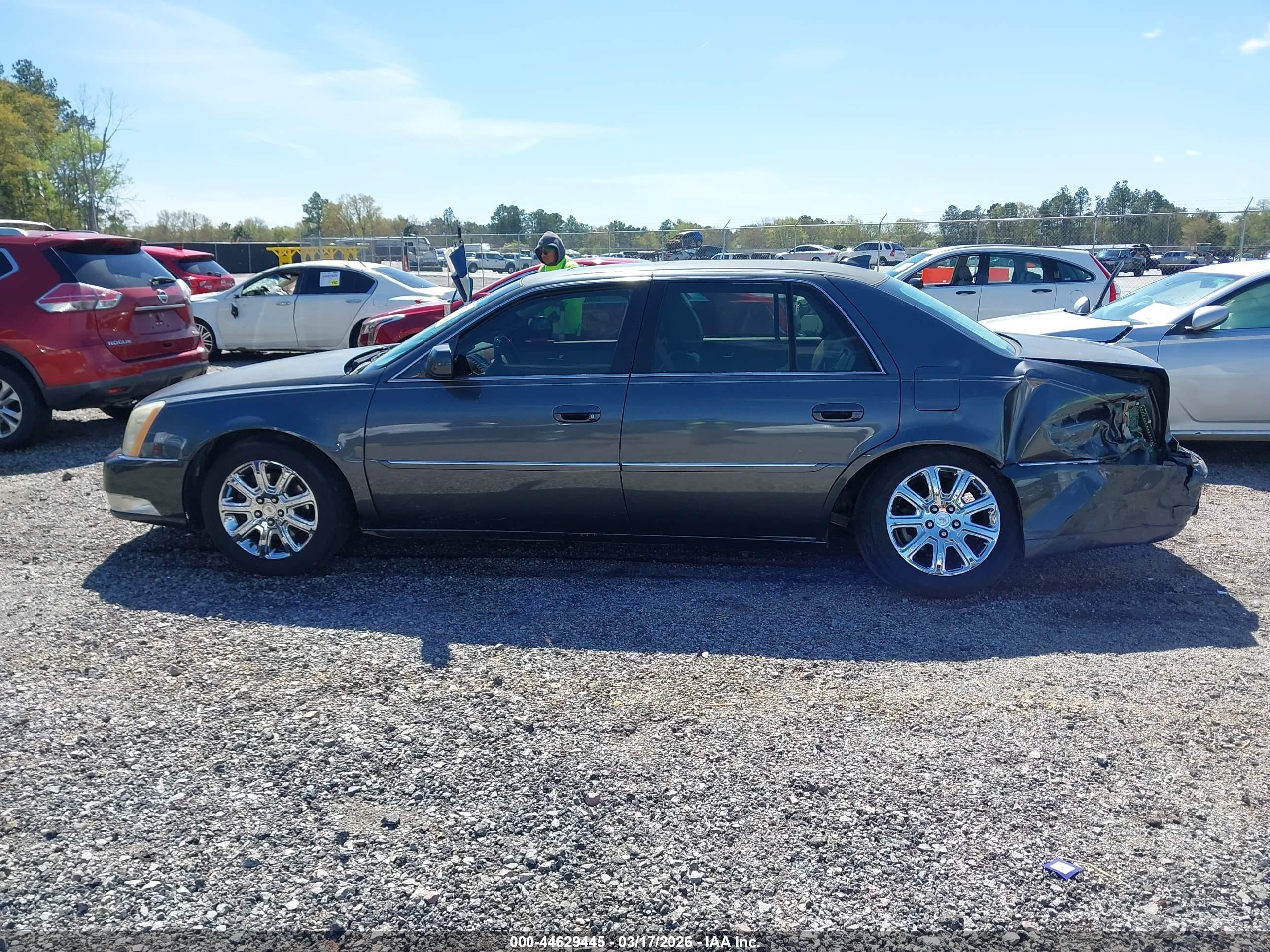 2011 Cadillac Dts Premium Collection Gray vin: 1G6KH5E64BU113153