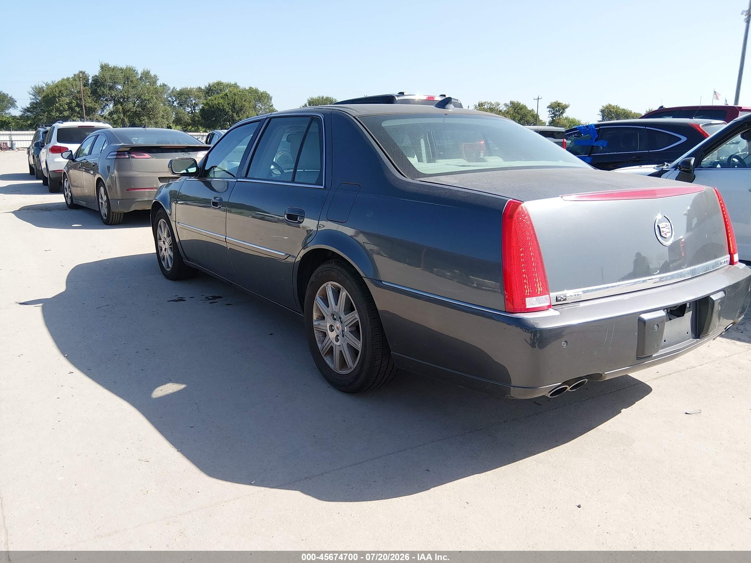 2011 Cadillac Dts Premium Collection Серый vin: 1G6KH5E69BU116520