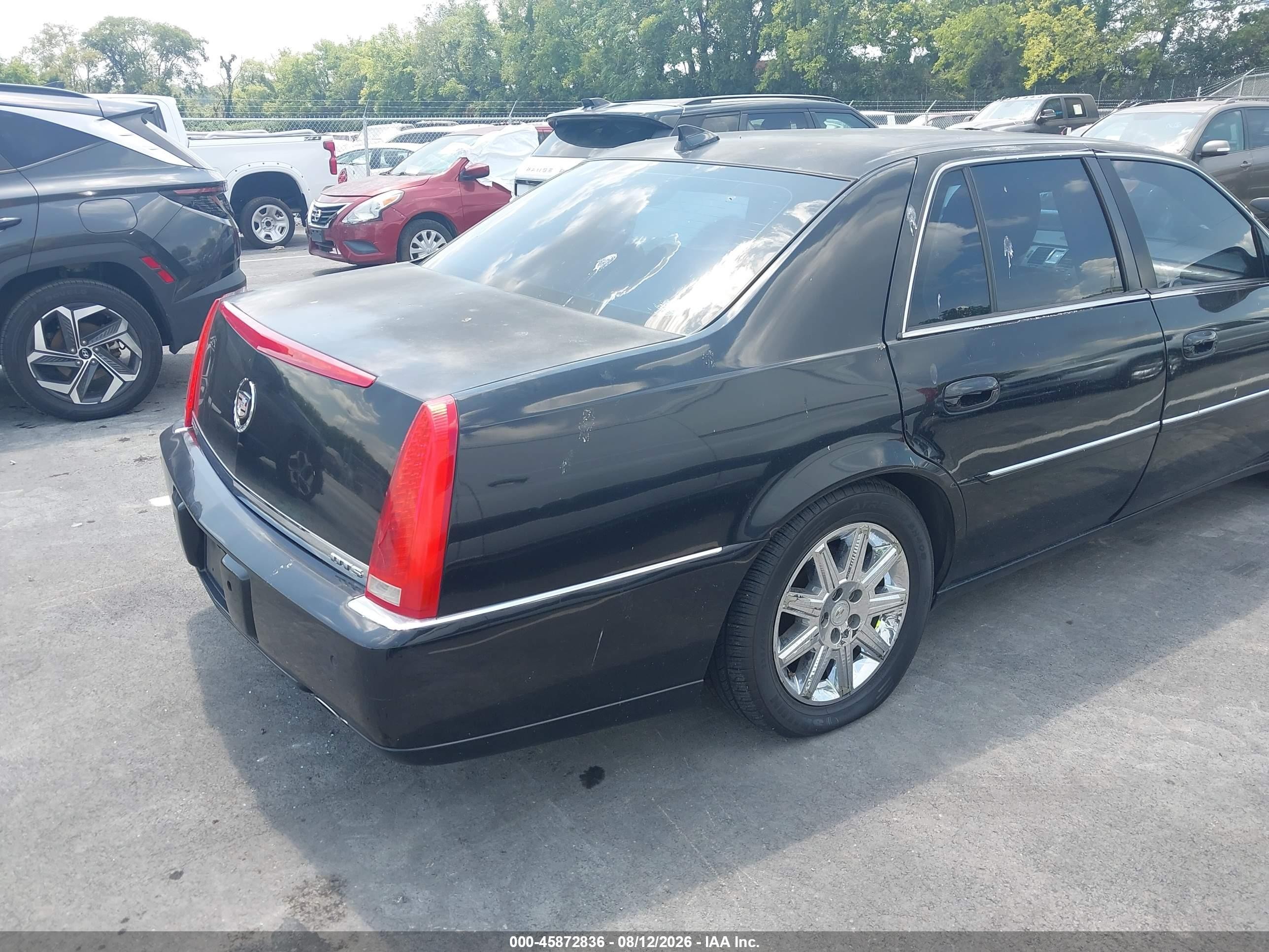 2011 Cadillac Dts Premium Collection Черный vin: 1G6KH5E69BU149355