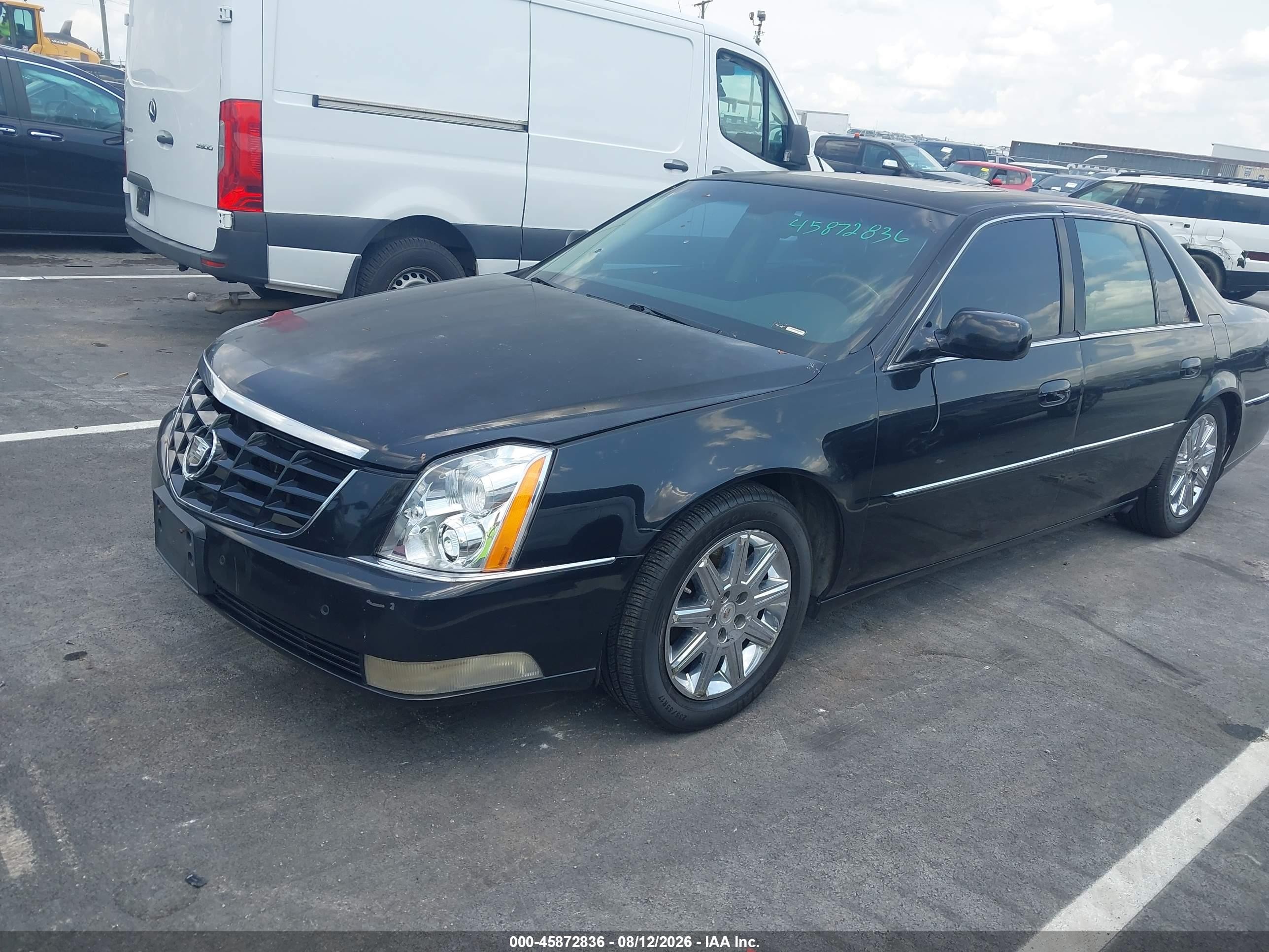 2011 Cadillac Dts Premium Collection Черный vin: 1G6KH5E69BU149355