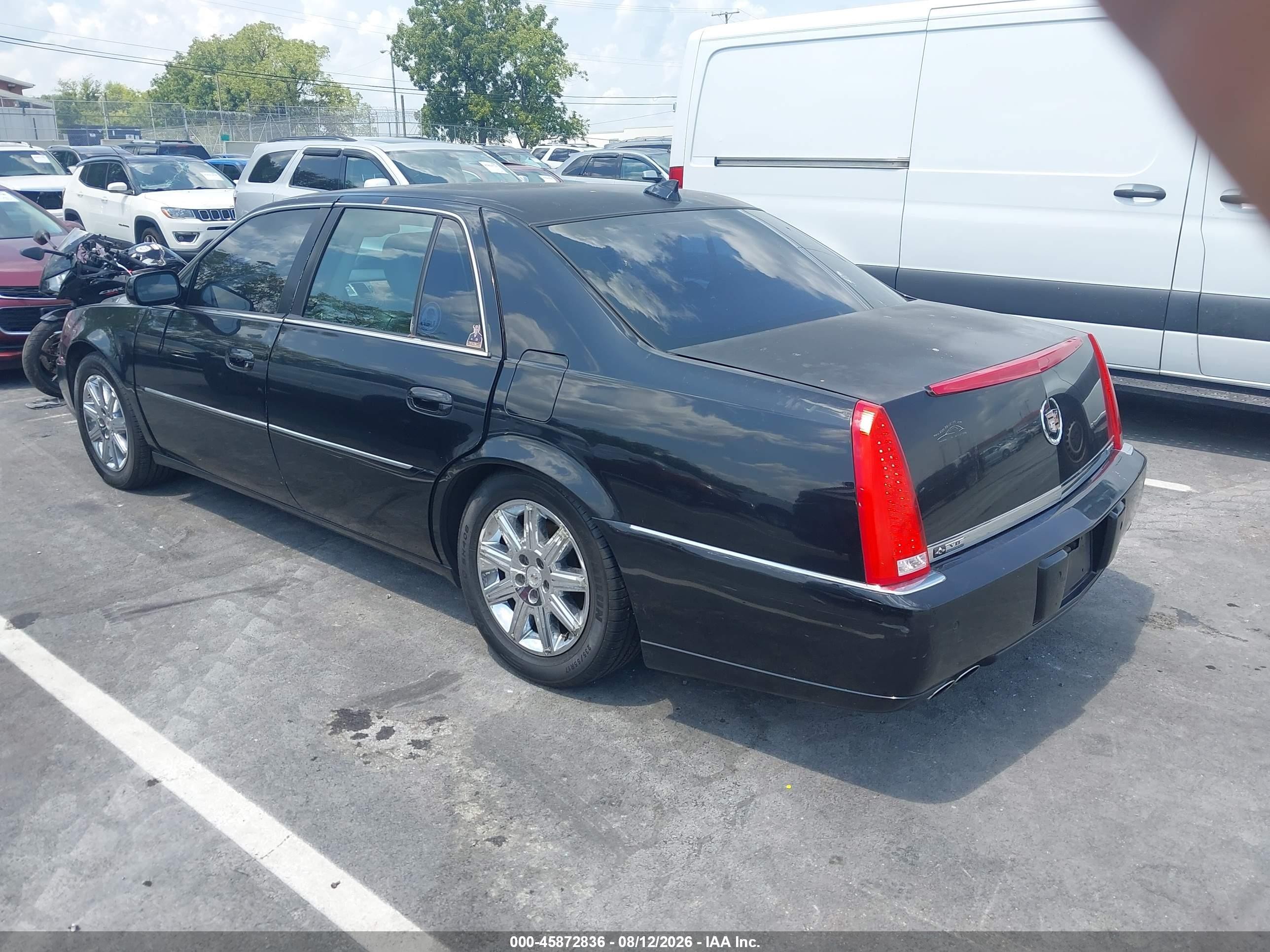 2011 Cadillac Dts Premium Collection Черный vin: 1G6KH5E69BU149355